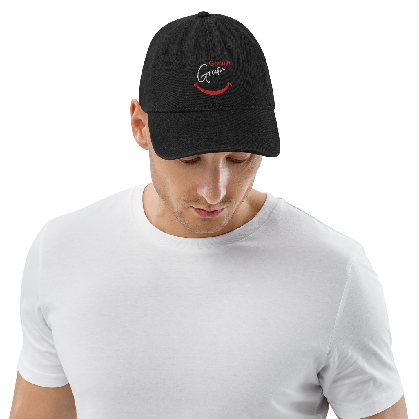 Grinnin' Groom | Denim Hat - #tag1# - #tag2# -