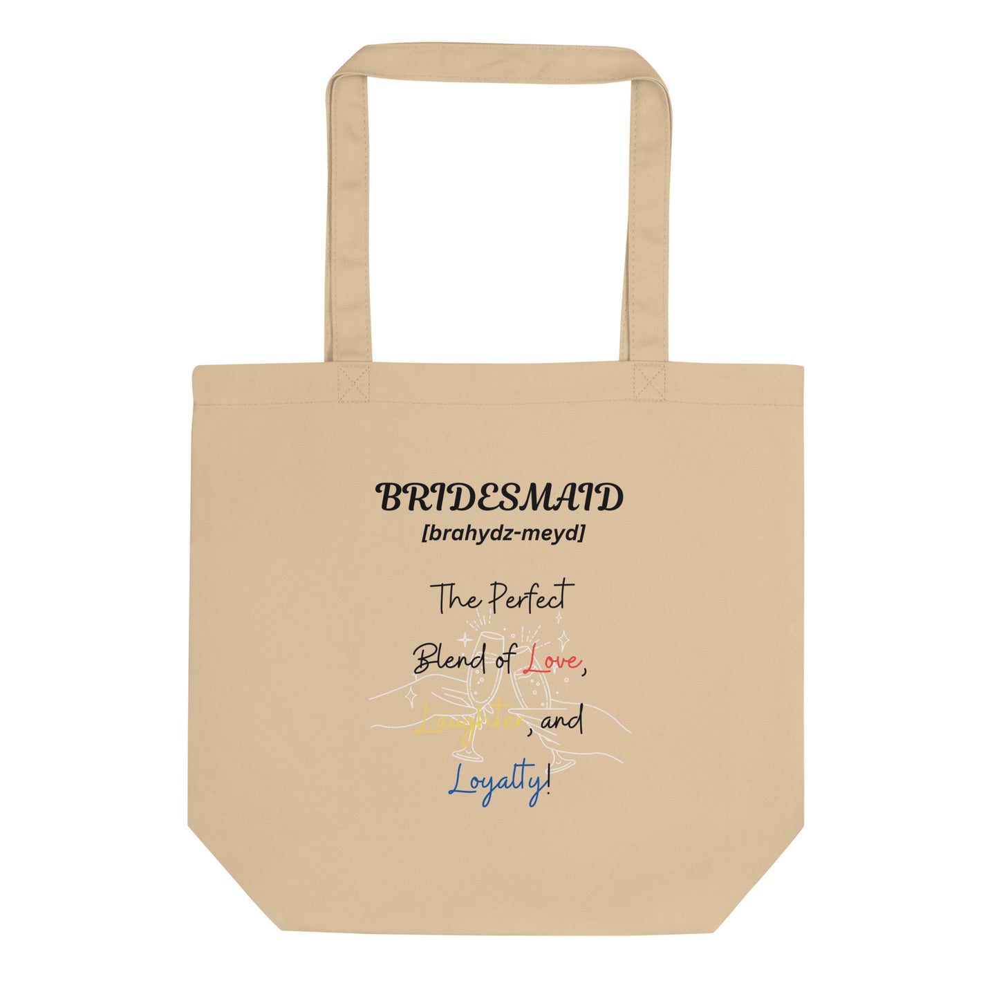 Bridesmaid | Eco Tote Bag - #tag1# - #tag2# -