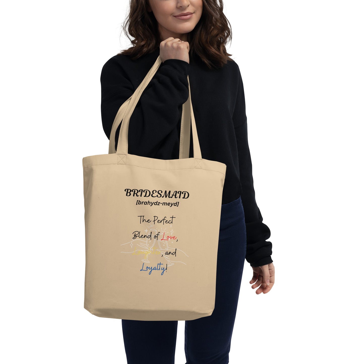 Bridesmaid | Eco Tote Bag - #tag1# - #tag2# -