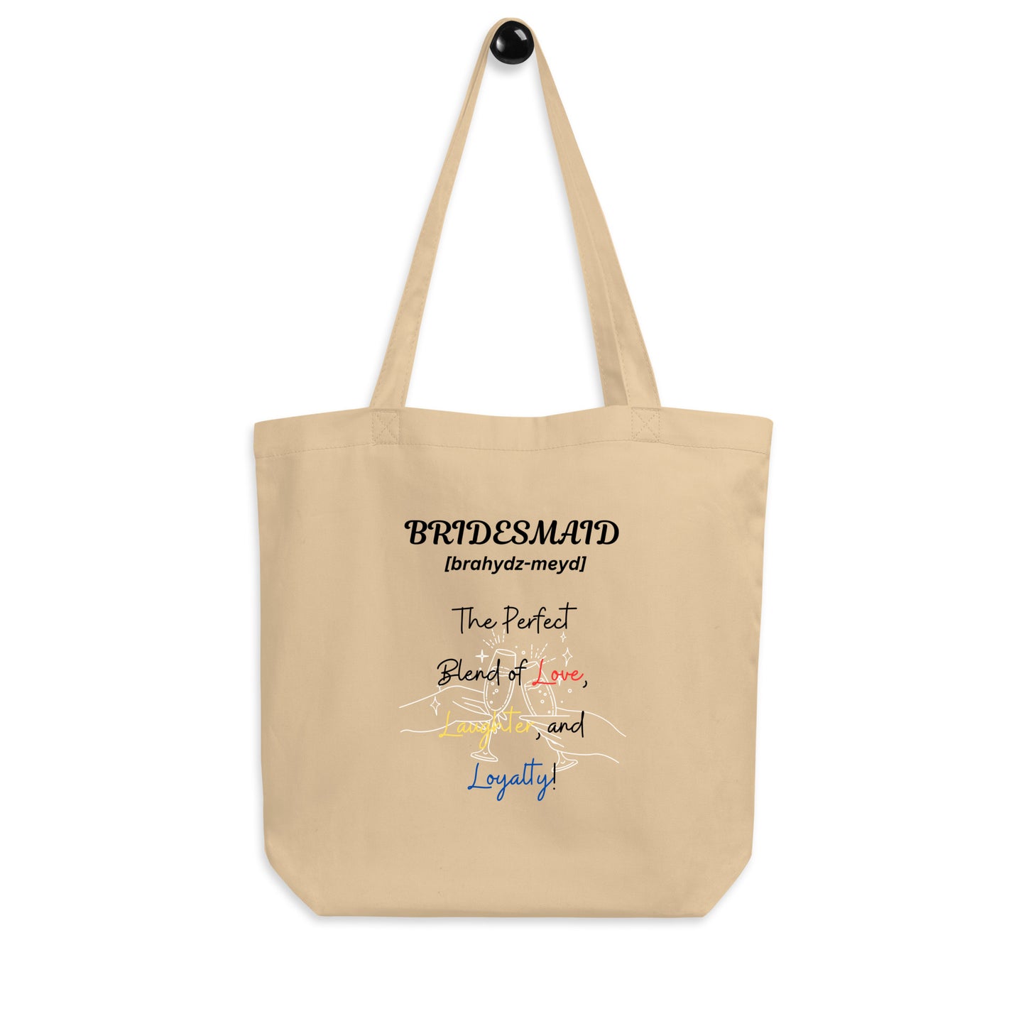 Bridesmaid | Eco Tote Bag - #tag1# - #tag2# -