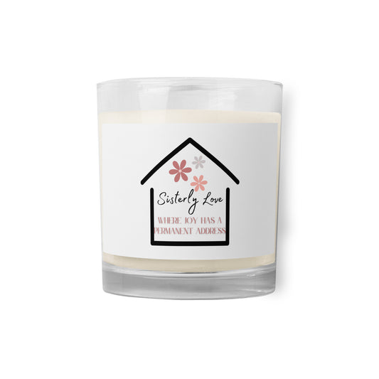 Sisterly Love | Glass Jar Soy Wax Candle   - #tag1# - #tag2# -