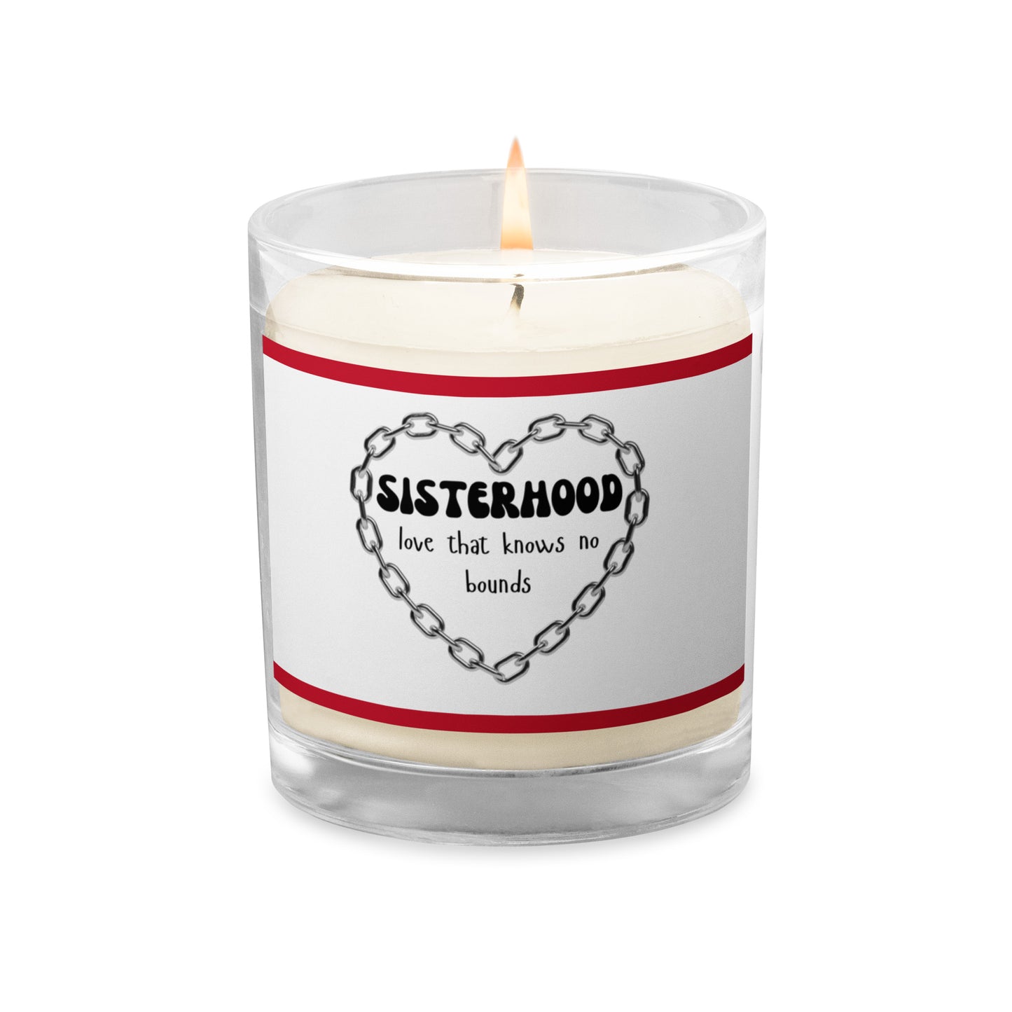 Sisterhood | Glass Jar Soy Wax Candle - #tag1# - #tag2# -