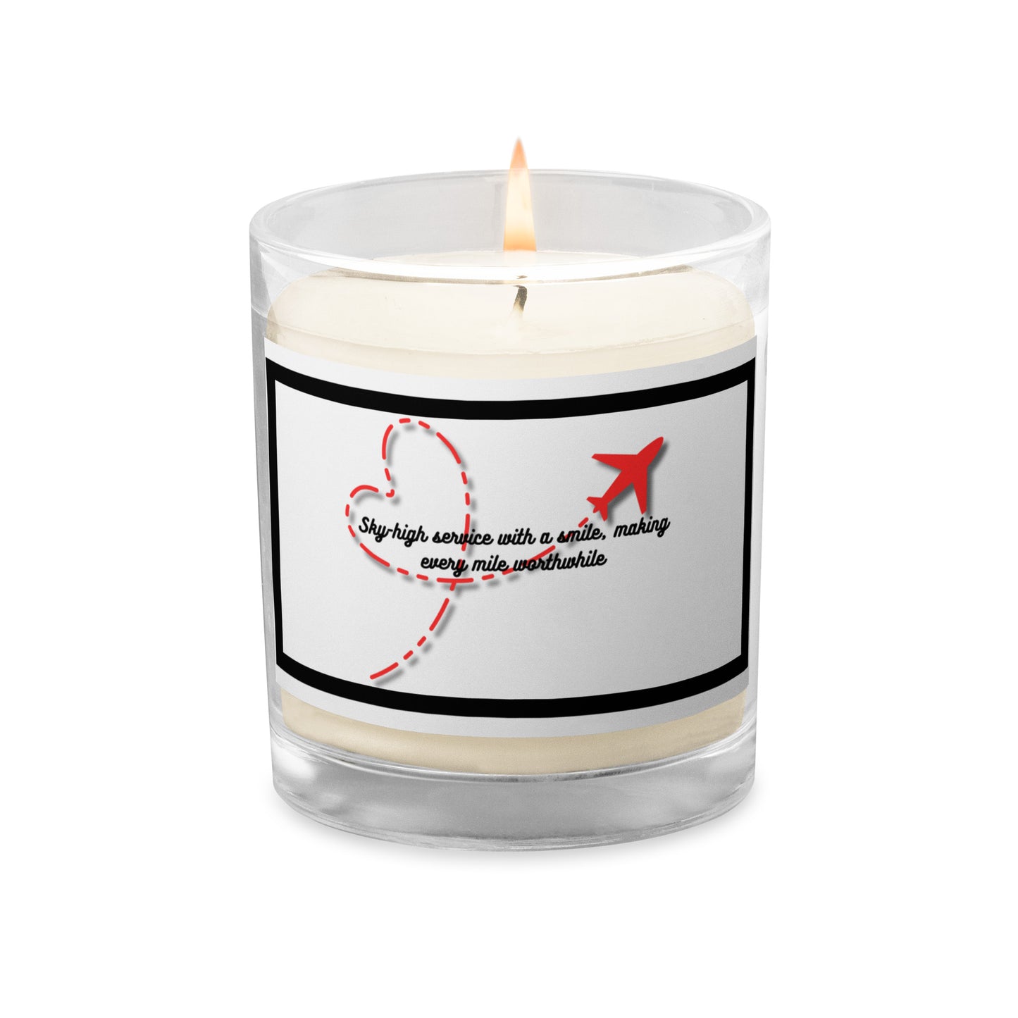 Flight Attendants | Glass Jar Soy Wax Candle - #tag1# - #tag2# -