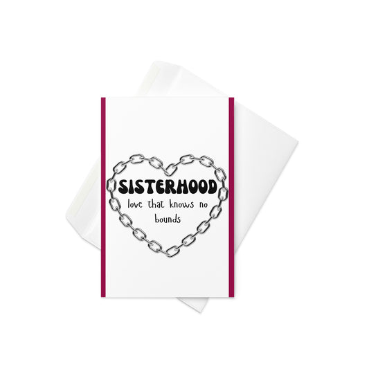 Sisterhood | Greeting Card   - #tag1# - #tag2# -