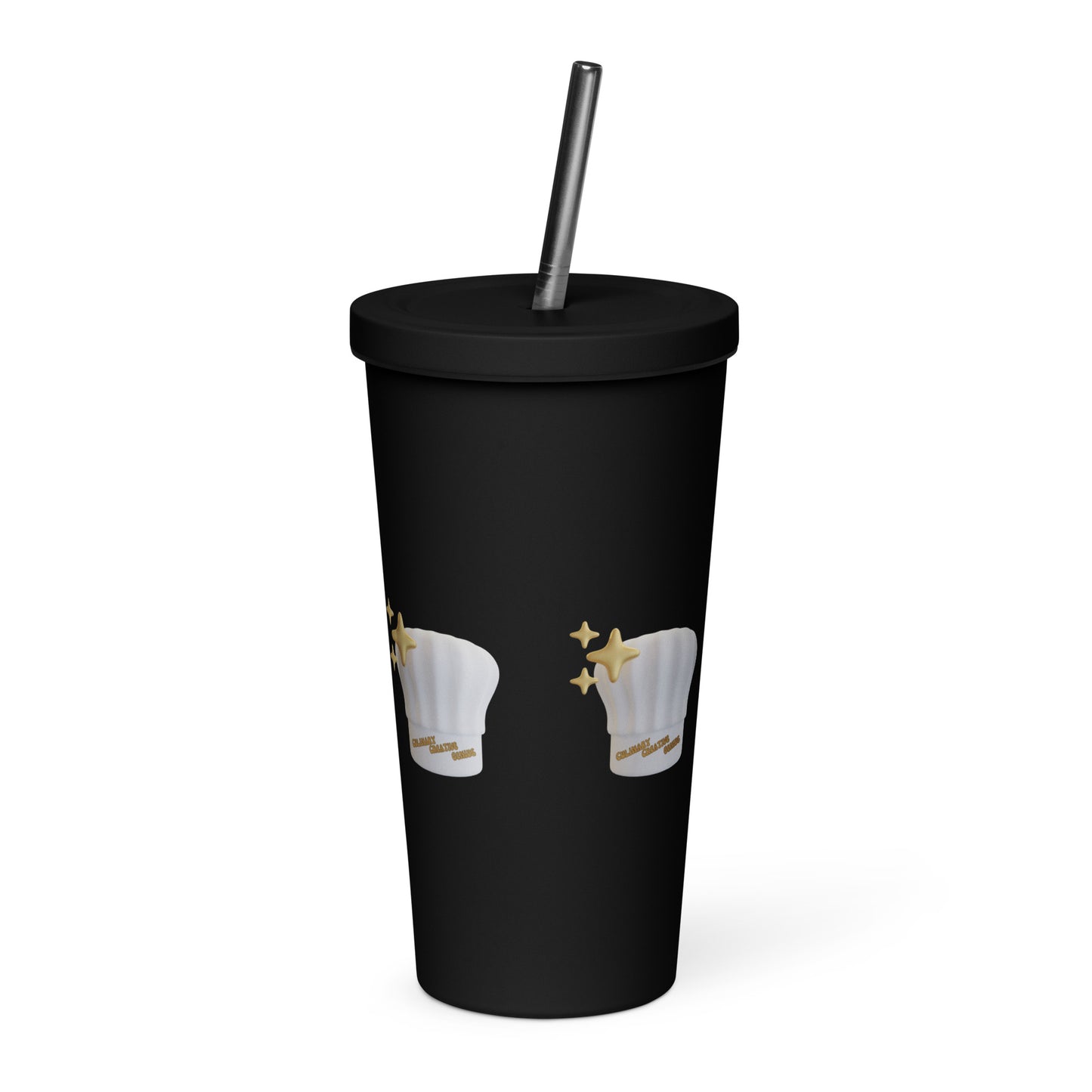 Culinary Creative Genius | Insulated Tumbler With A Straw - #tag1# - #tag2# -