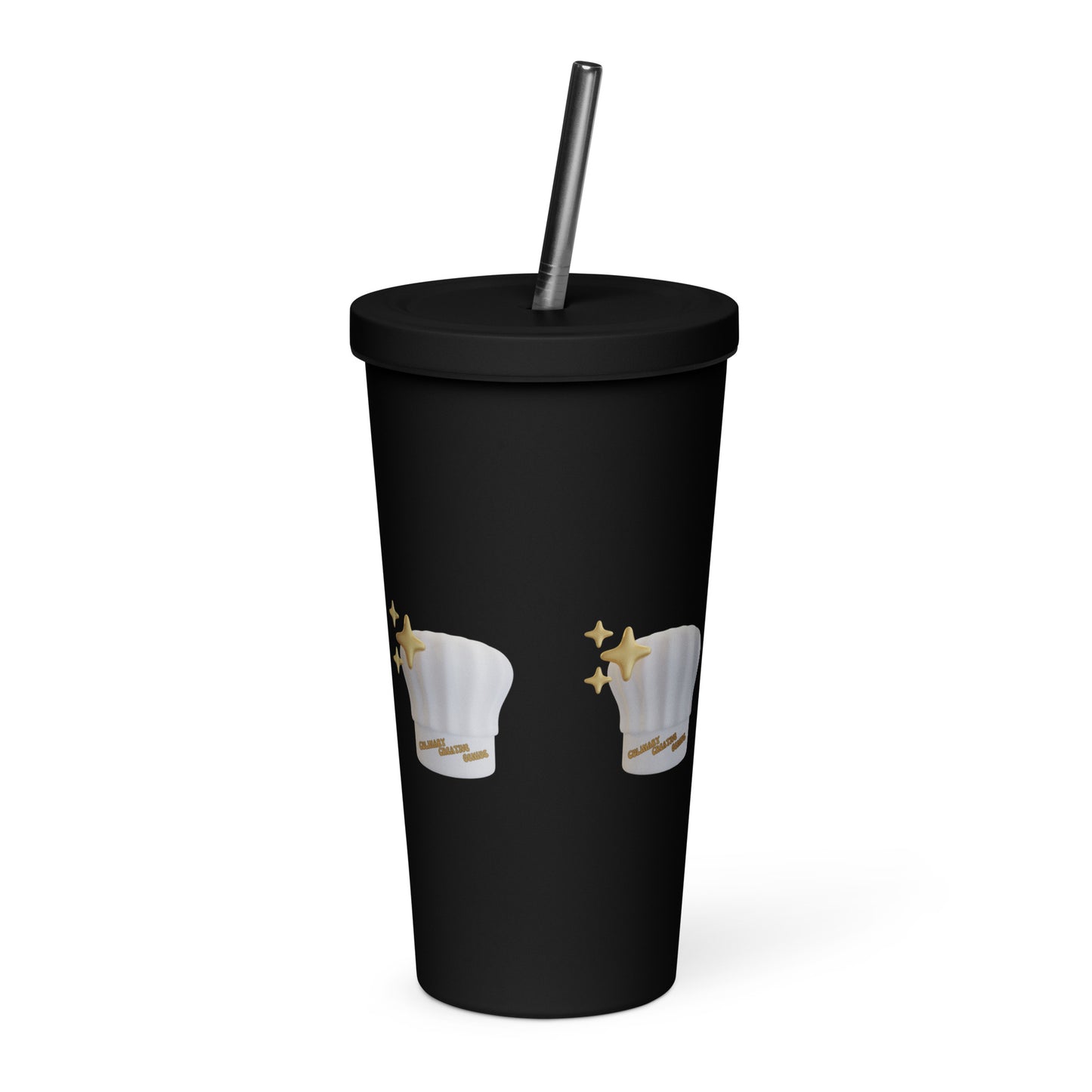 Culinary Creative Genius | Insulated Tumbler With A Straw - #tag1# - #tag2# -