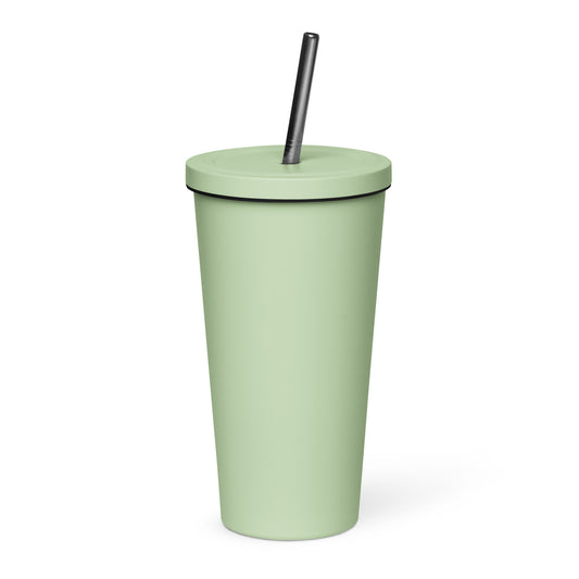 Life Over 50 | Insulated Tumbler With A Straw   - #tag1# - #tag2# -