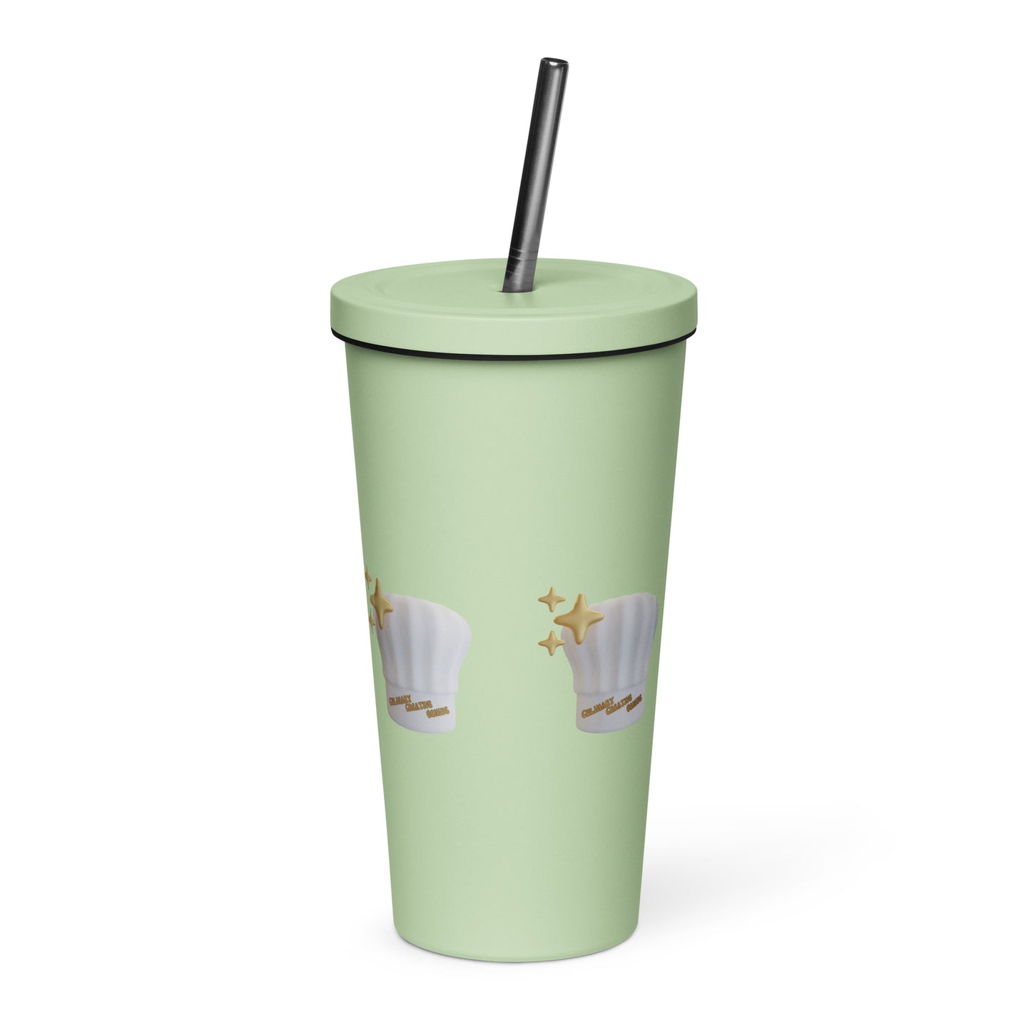 Culinary Creative Genius | Insulated Tumbler With A Straw - #tag1# - #tag2# -
