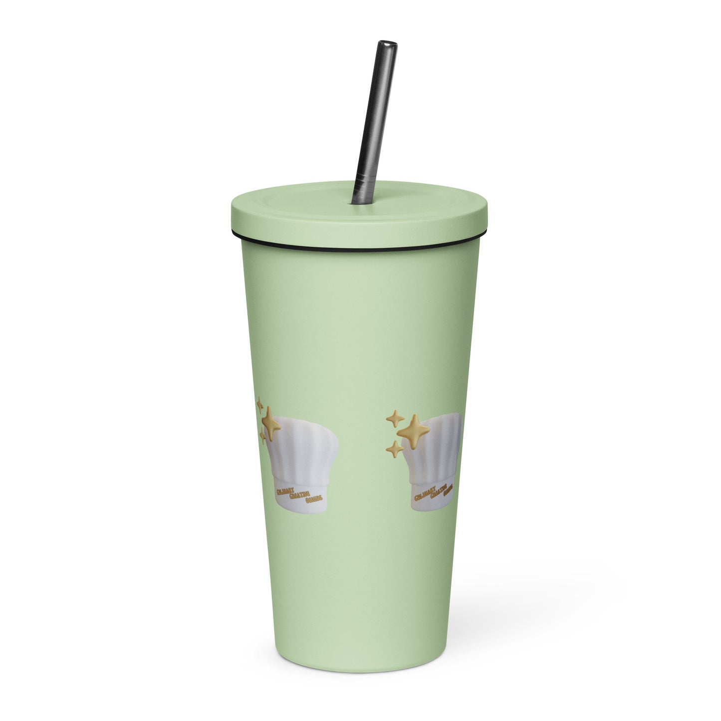 Culinary Creative Genius | Insulated Tumbler With A Straw - #tag1# - #tag2# -