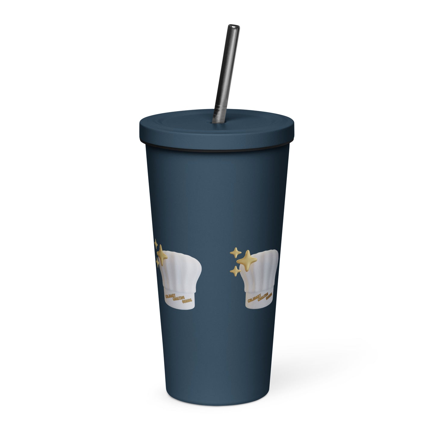 Culinary Creative Genius | Insulated Tumbler With A Straw - #tag1# - #tag2# -