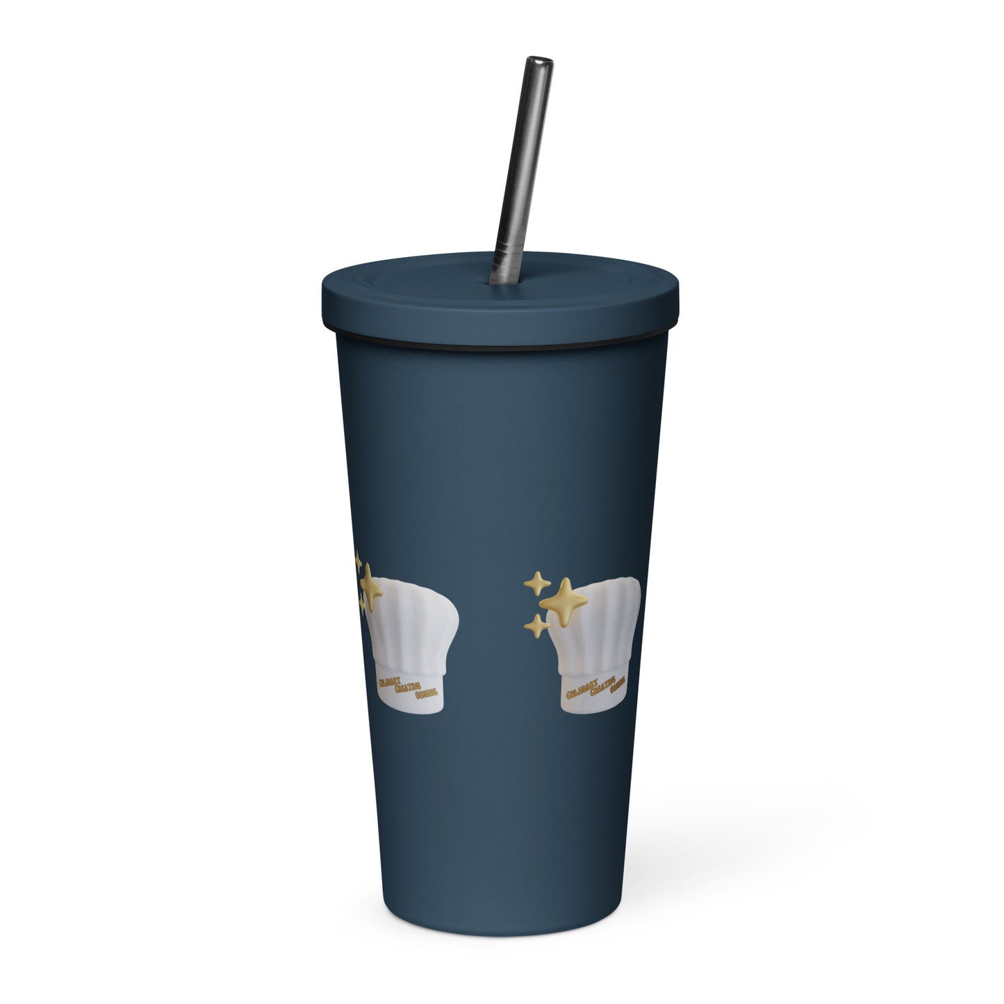 Culinary Creative Genius | Insulated Tumbler With A Straw - #tag1# - #tag2# -