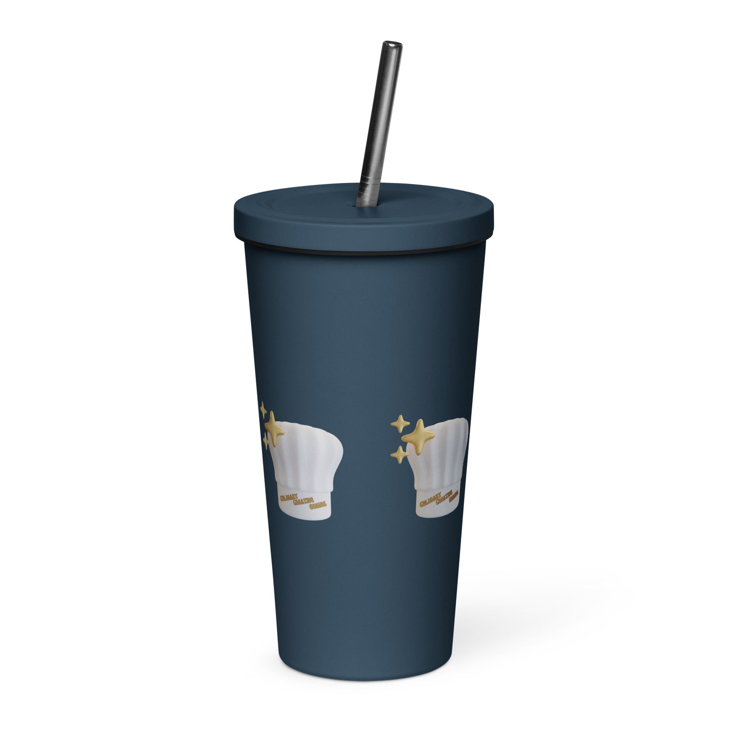 Culinary Creative Genius | Insulated Tumbler With A Straw - #tag1# - #tag2# -