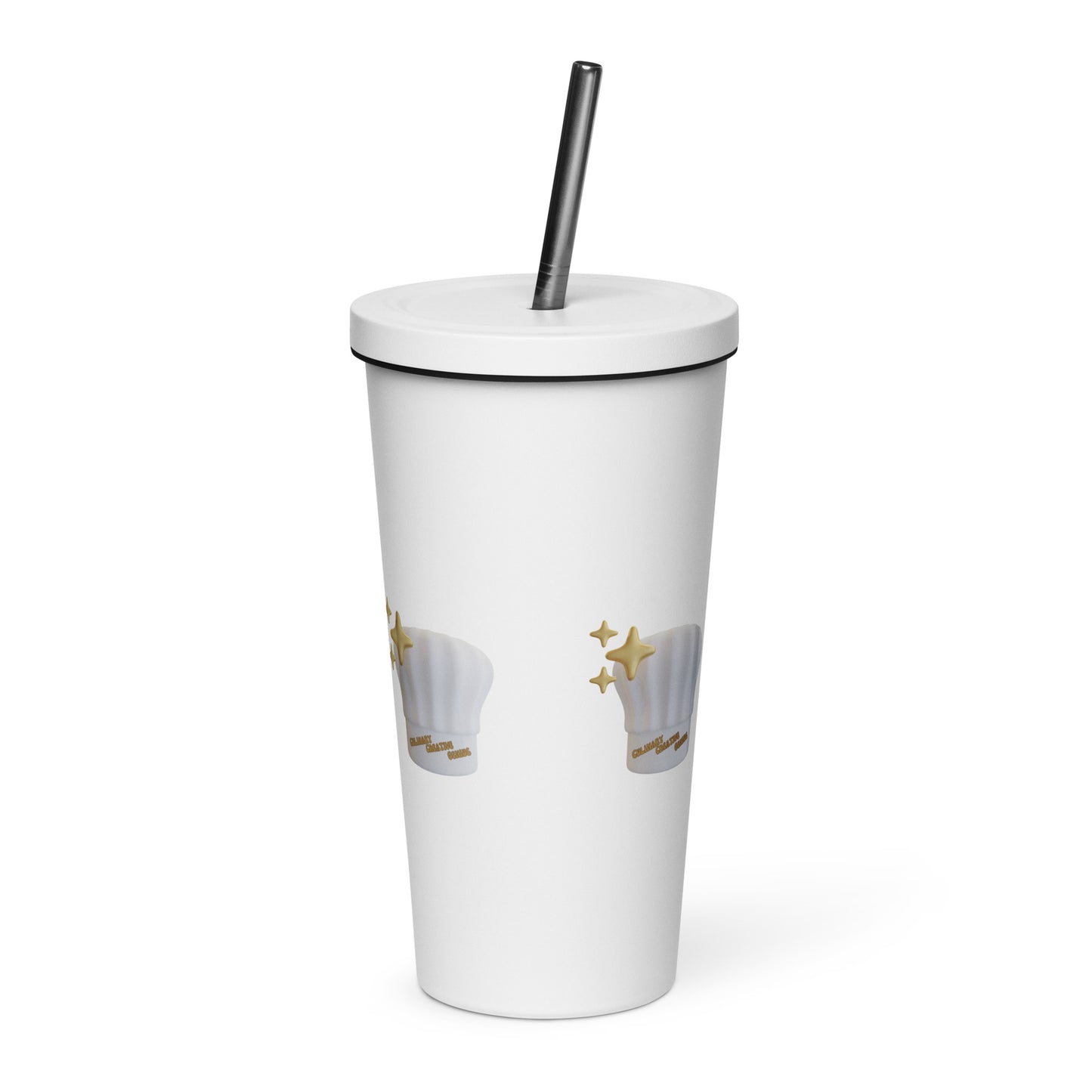 Culinary Creative Genius | Insulated Tumbler With A Straw - #tag1# - #tag2# -