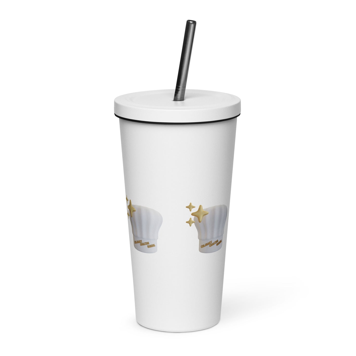 Culinary Creative Genius | Insulated Tumbler With A Straw - #tag1# - #tag2# -