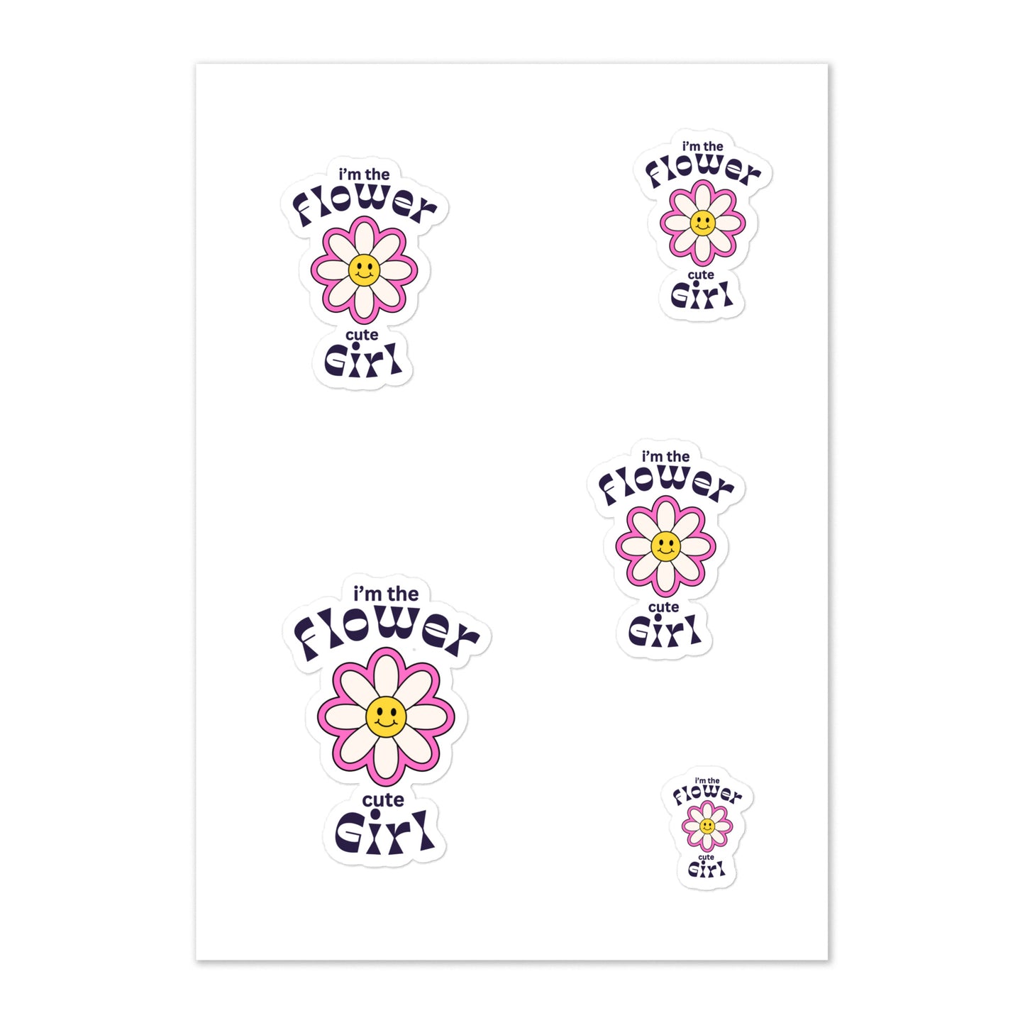 Flower Girl | Sticker Sheet - #tag1# - #tag2# -