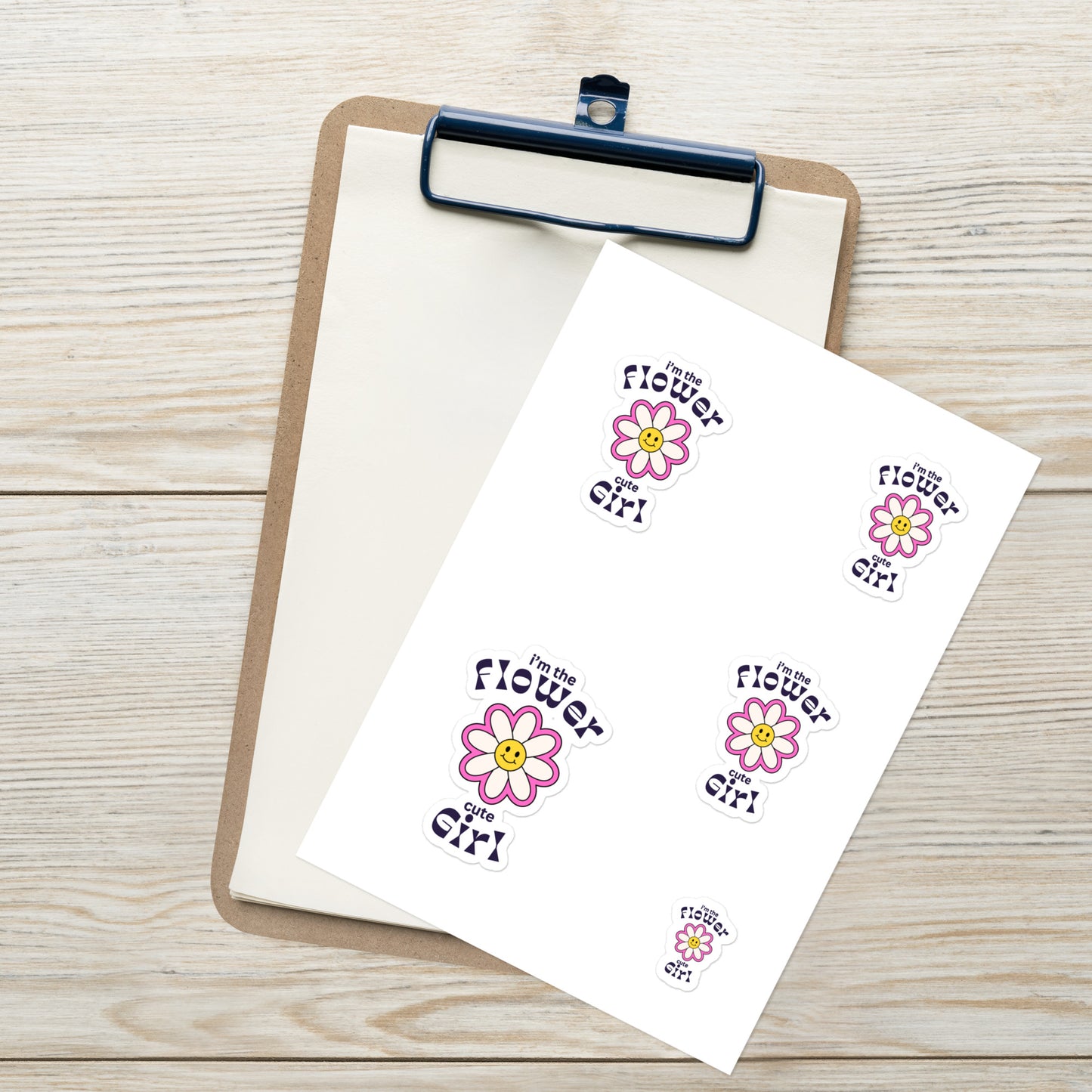 Flower Girl | Sticker Sheet - #tag1# - #tag2# -