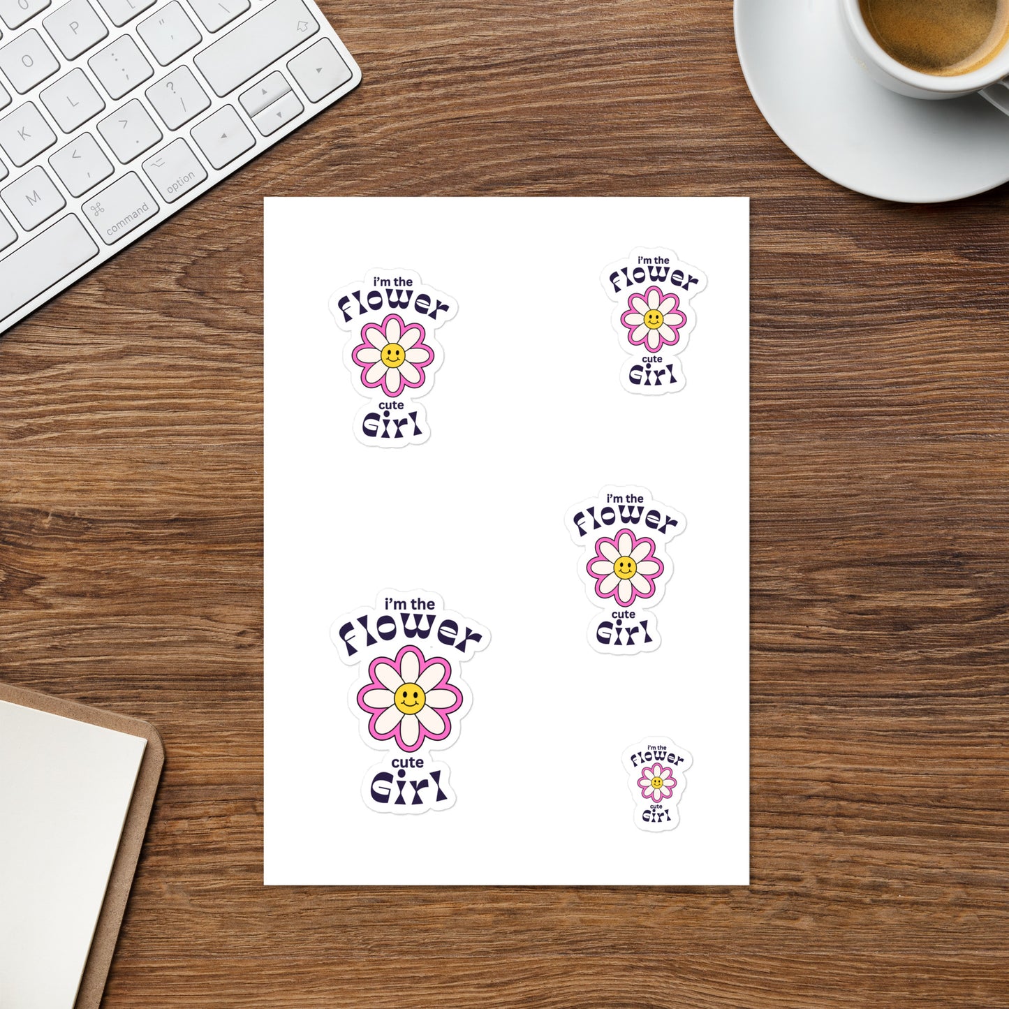 Flower Girl | Sticker Sheet - #tag1# - #tag2# -