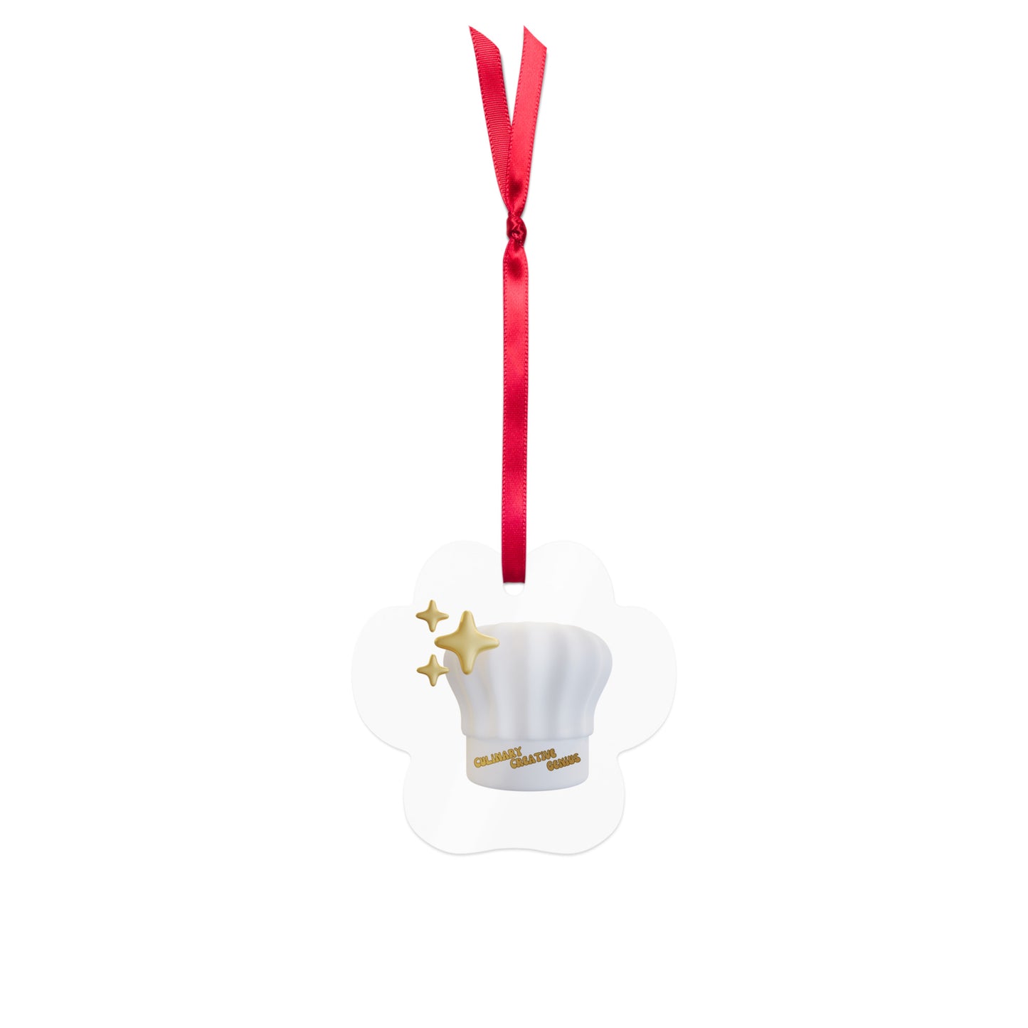 Culinary Creative Genius | Metal Ornament (US ONLY) - #tag1# - #tag2# -
