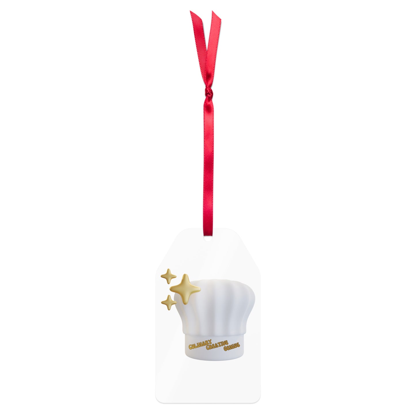 Culinary Creative Genius | Metal Ornament (US ONLY) - #tag1# - #tag2# -