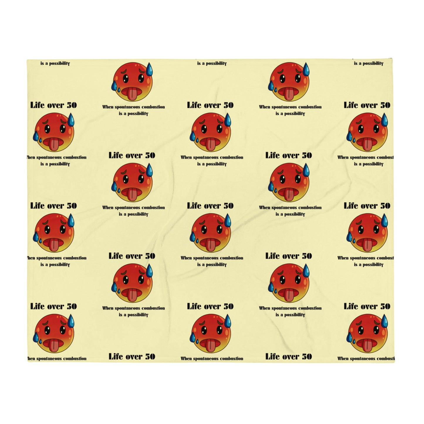 Life Over 50 | Throw Blanket - #tag1# - #tag2# -