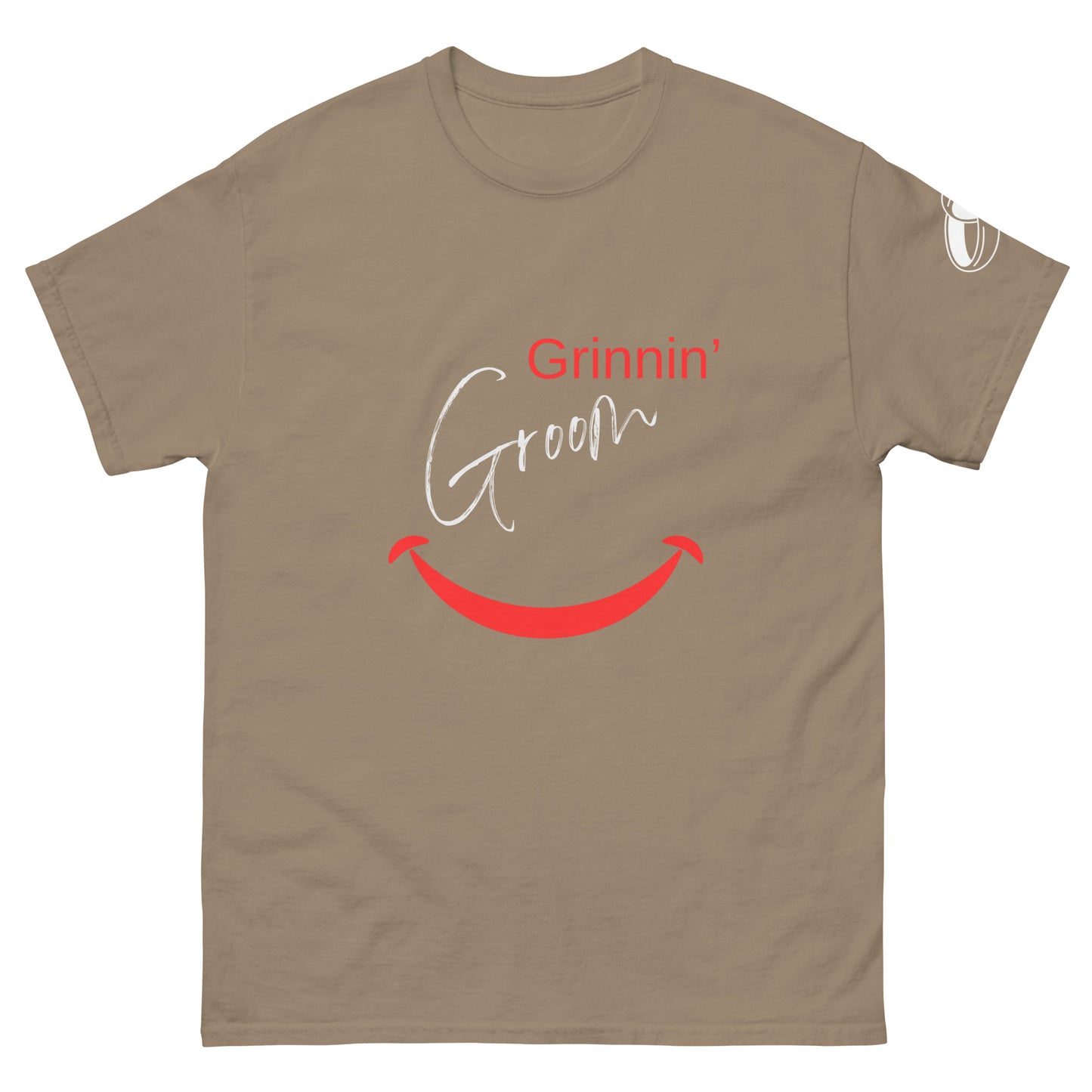 Grinnin' Groom | Short Sleeve | Classic T-Shirt - #tag1# - #tag2# -