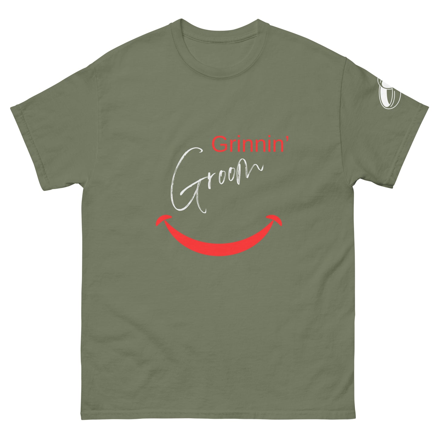 Grinnin' Groom | Short Sleeve | Classic T-Shirt - #tag1# - #tag2# -