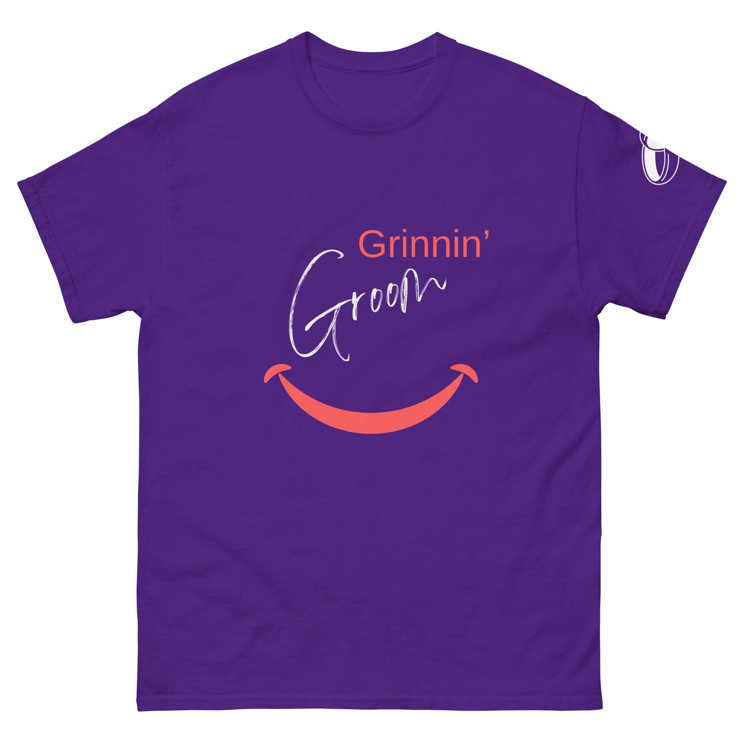 Grinnin' Groom | Short Sleeve | Classic T-Shirt - #tag1# - #tag2# -