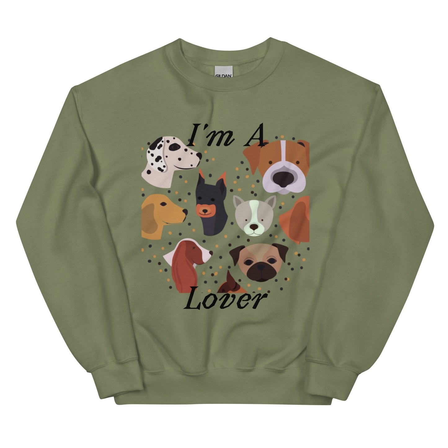 I'm A Dog Lover pullover Unisex Sweatshirt - #tag1# - #tag2# -
