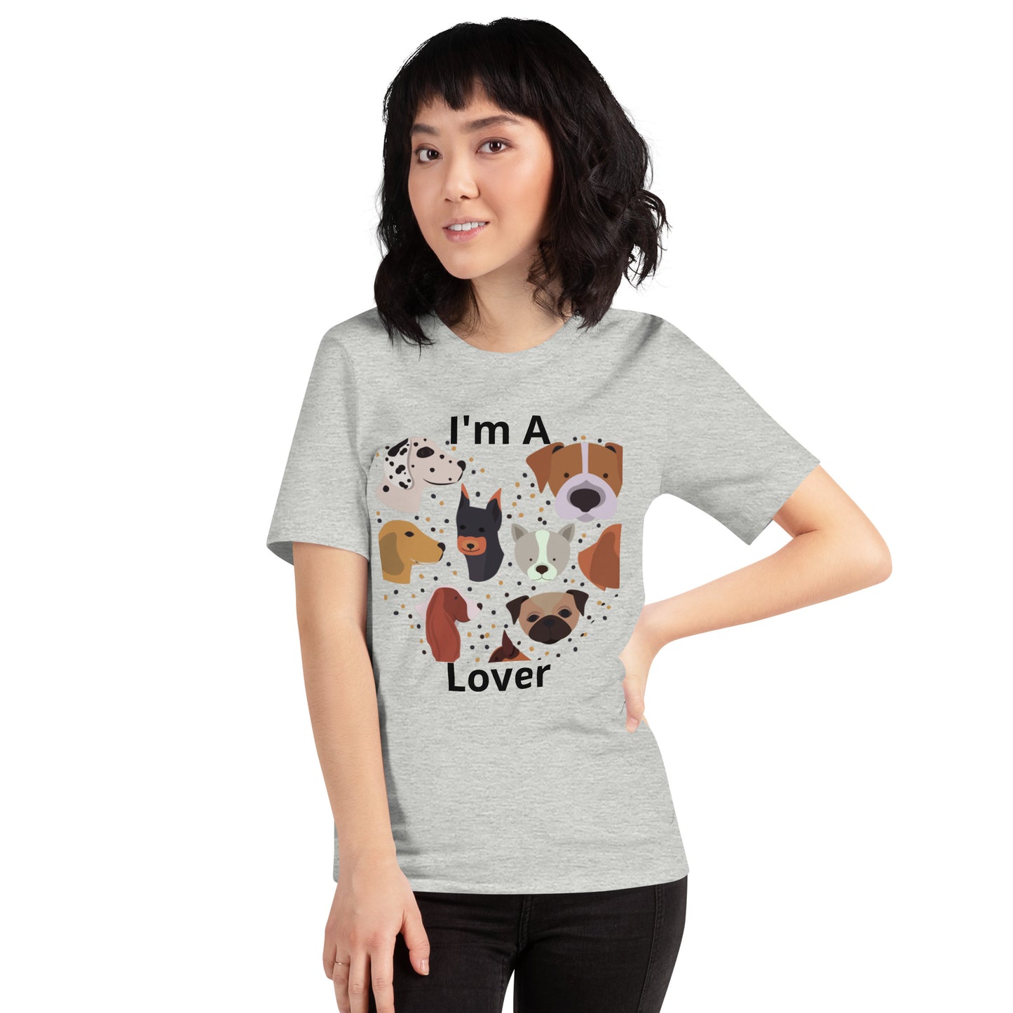 I'm A Dog Lover short sleeve Unisex t-shirt - #tag1# - #tag2# -