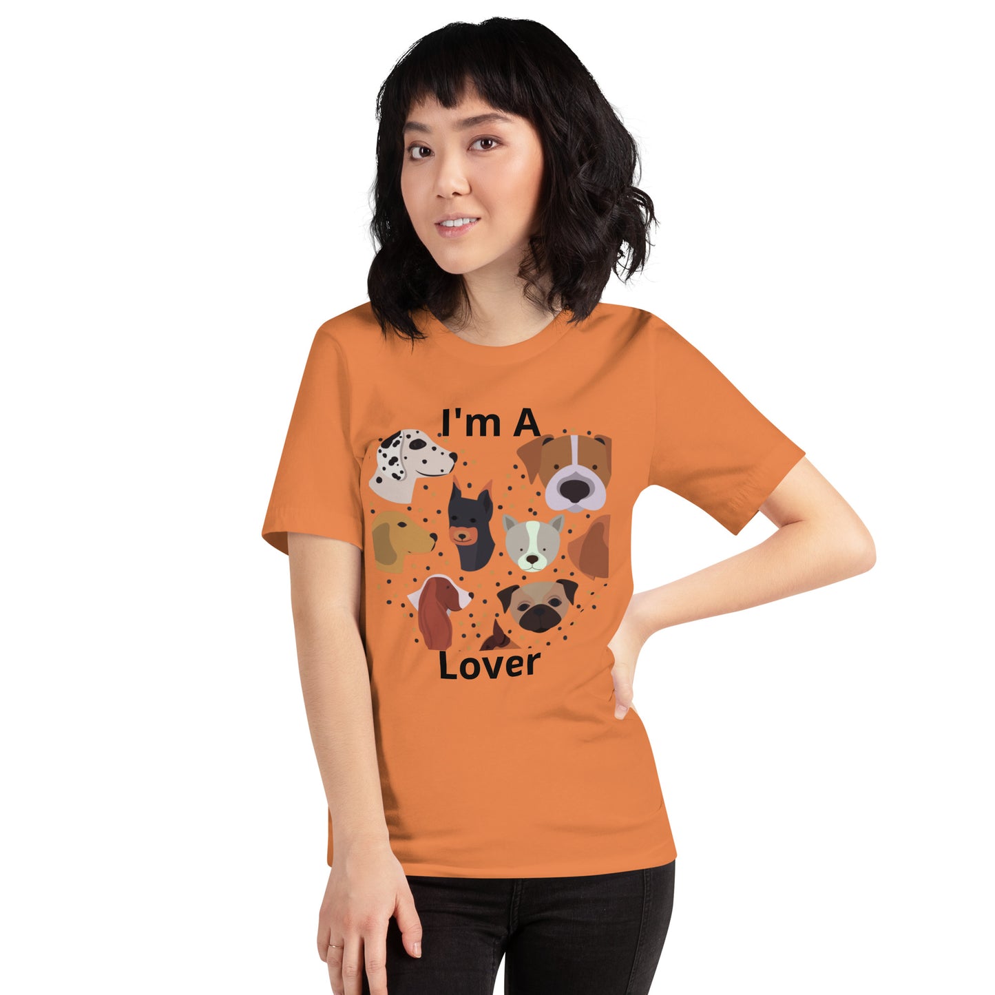 I'm A Dog Lover short sleeve Unisex t-shirt - #tag1# - #tag2# -