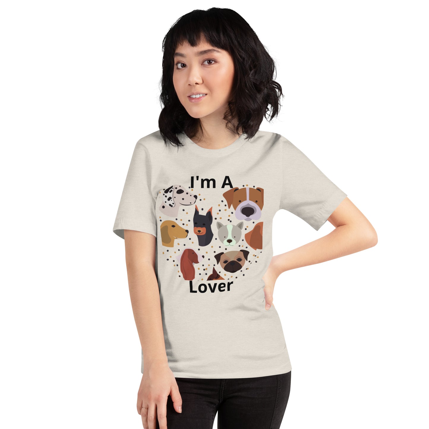I'm A Dog Lover short sleeve Unisex t-shirt - #tag1# - #tag2# -
