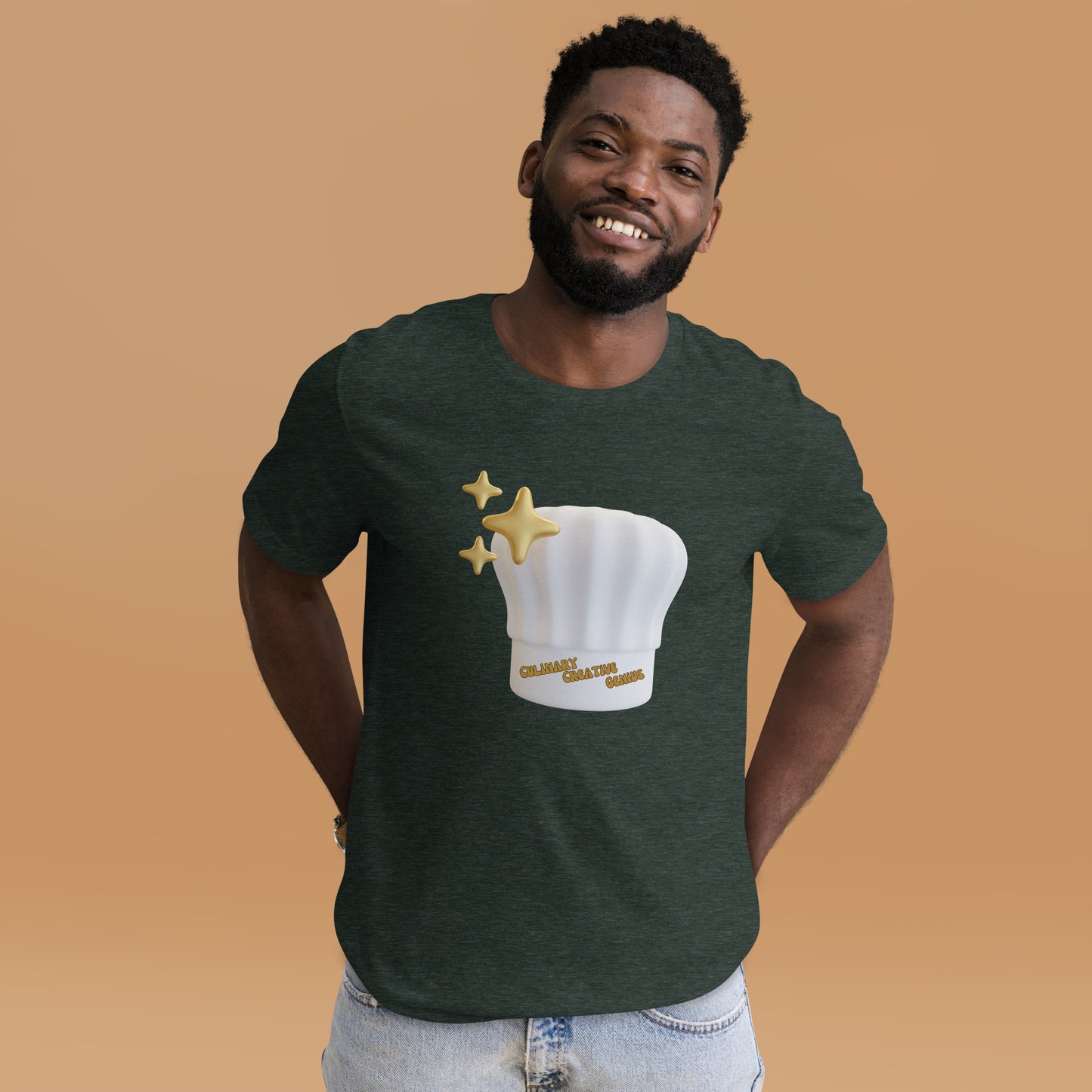 Culinary Creative Genius | Short Sleeve | Unisex T-Shirt - #tag1# - #tag2# -