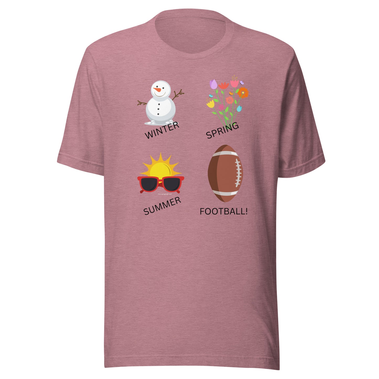 Football | Short Sleeve | Unisex T-Shirt - #tag1# - #tag2# -
