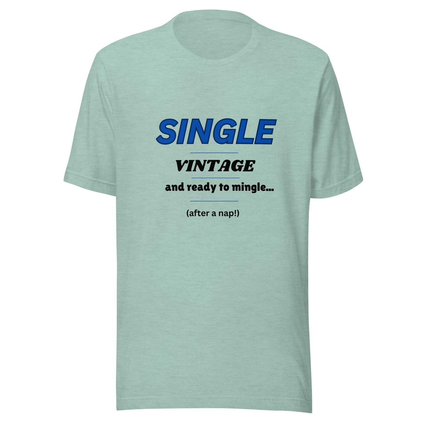 Single, Vintage | Short Sleeve | Unisex T-Shirt - #tag1# - #tag2# -