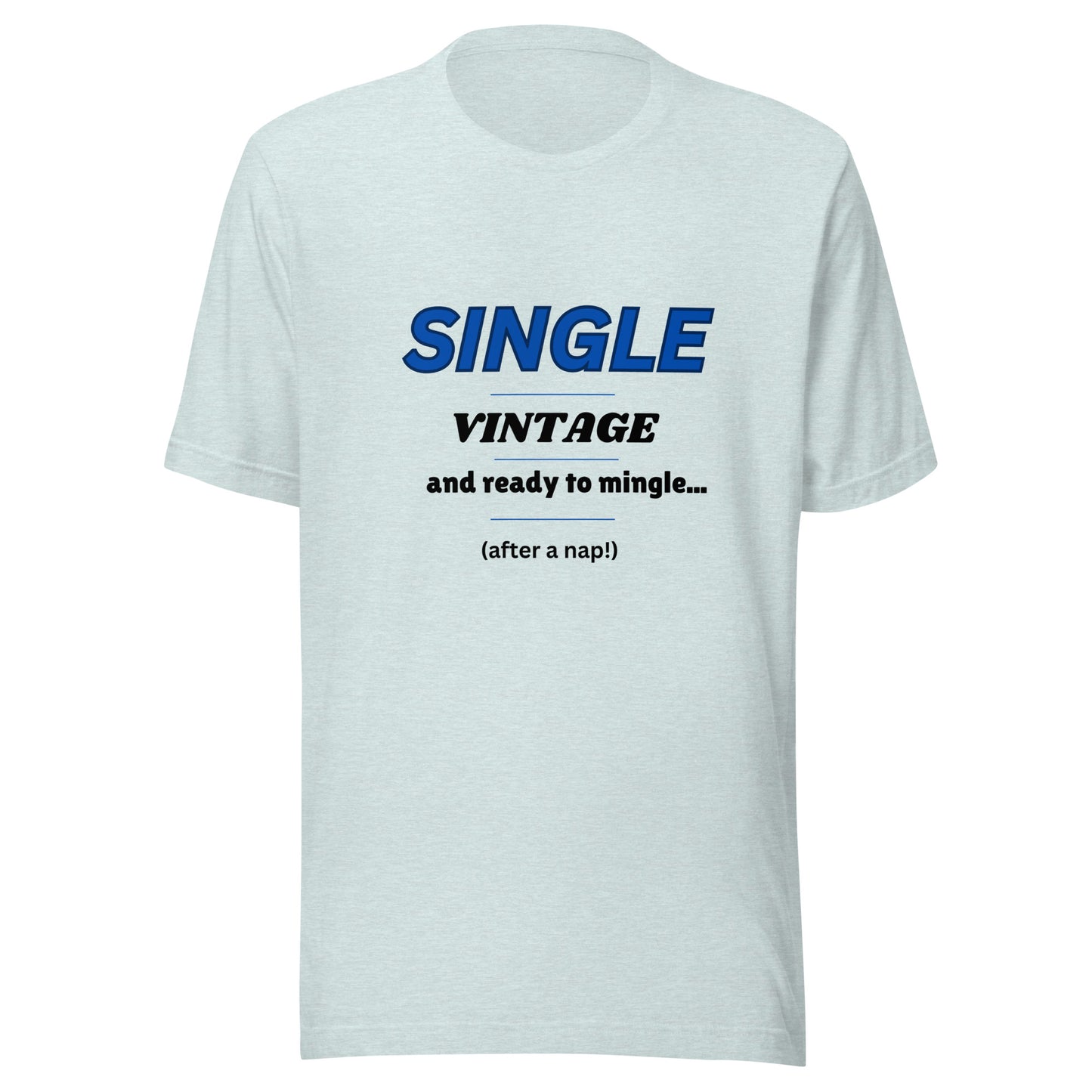 Single, Vintage | Short Sleeve | Unisex T-Shirt - #tag1# - #tag2# -