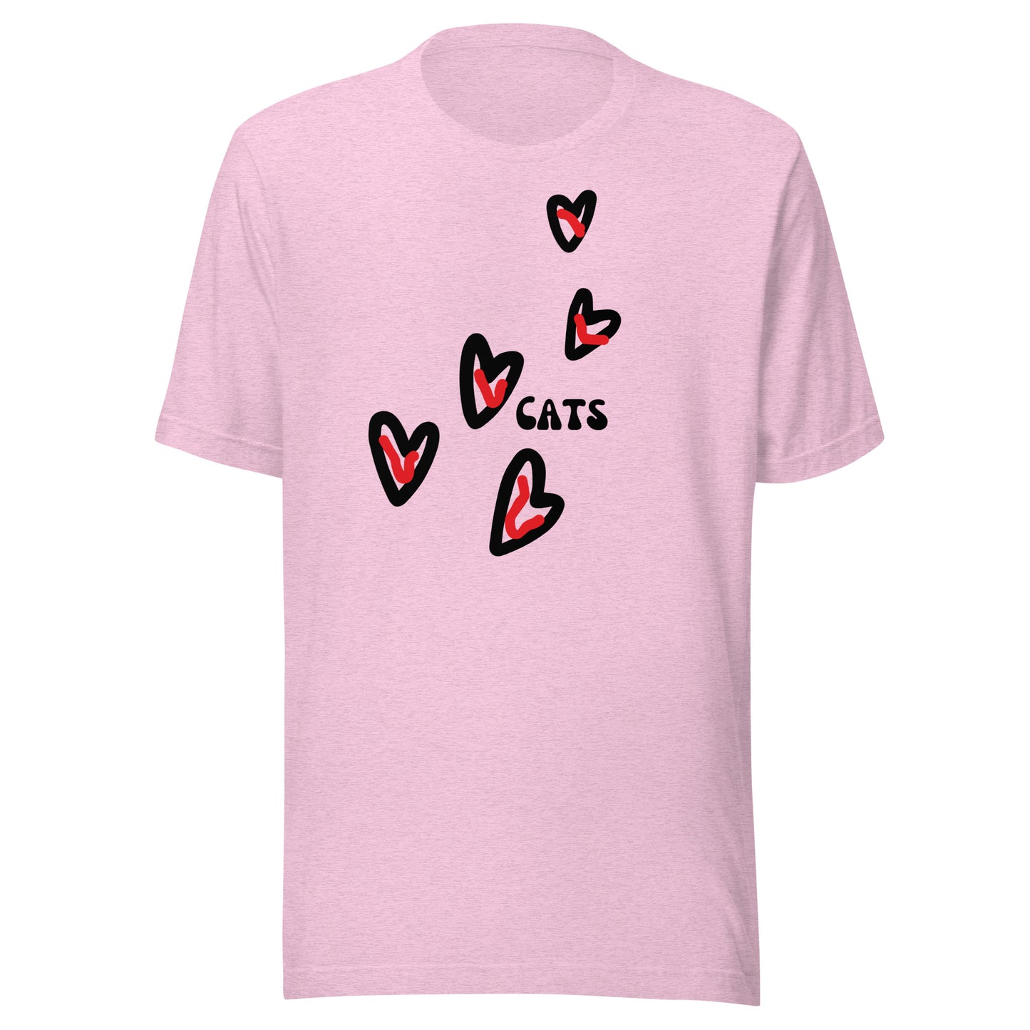 I Love Cats | Short Sleeve | Unisex T-Shirt - #tag1# - #tag2# -
