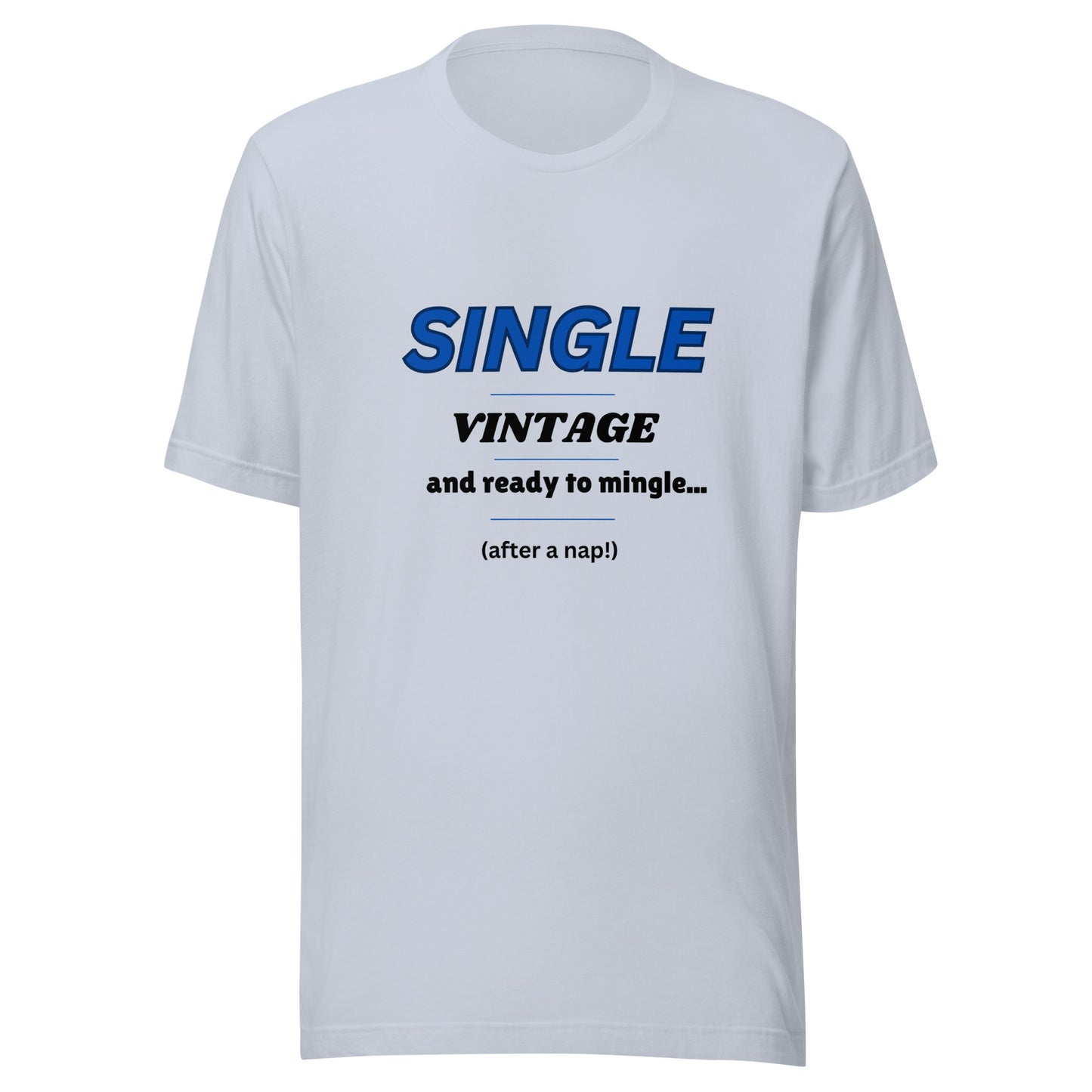 Single, Vintage | Short Sleeve | Unisex T-Shirt - #tag1# - #tag2# -