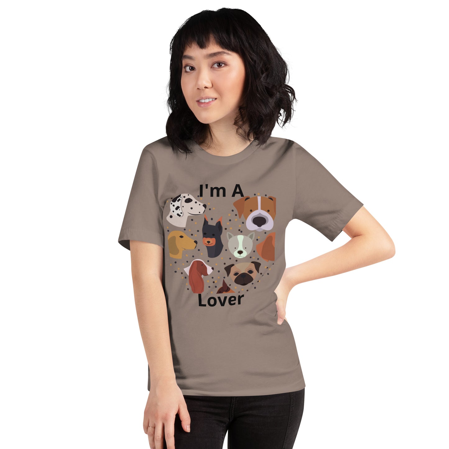 I'm A Dog Lover short sleeve Unisex t-shirt - #tag1# - #tag2# -