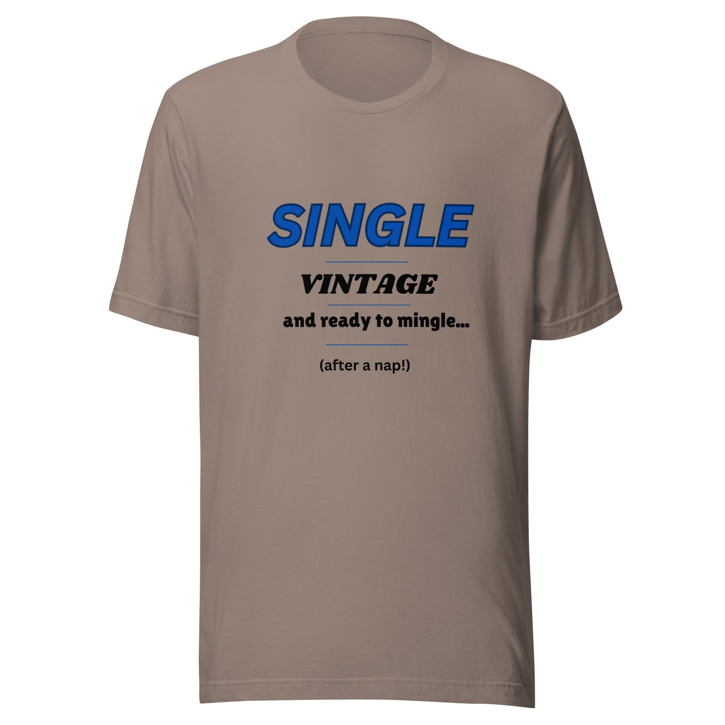 Single, Vintage | Short Sleeve | Unisex T-Shirt - #tag1# - #tag2# -