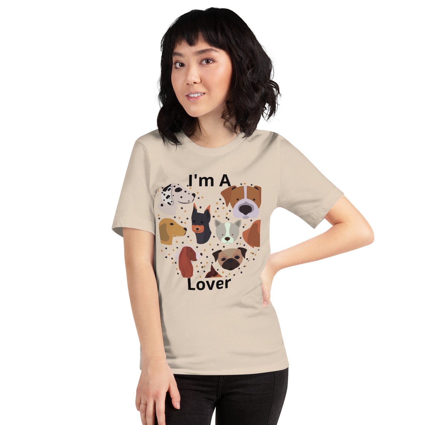 I'm A Dog Lover short sleeve Unisex t-shirt - #tag1# - #tag2# -