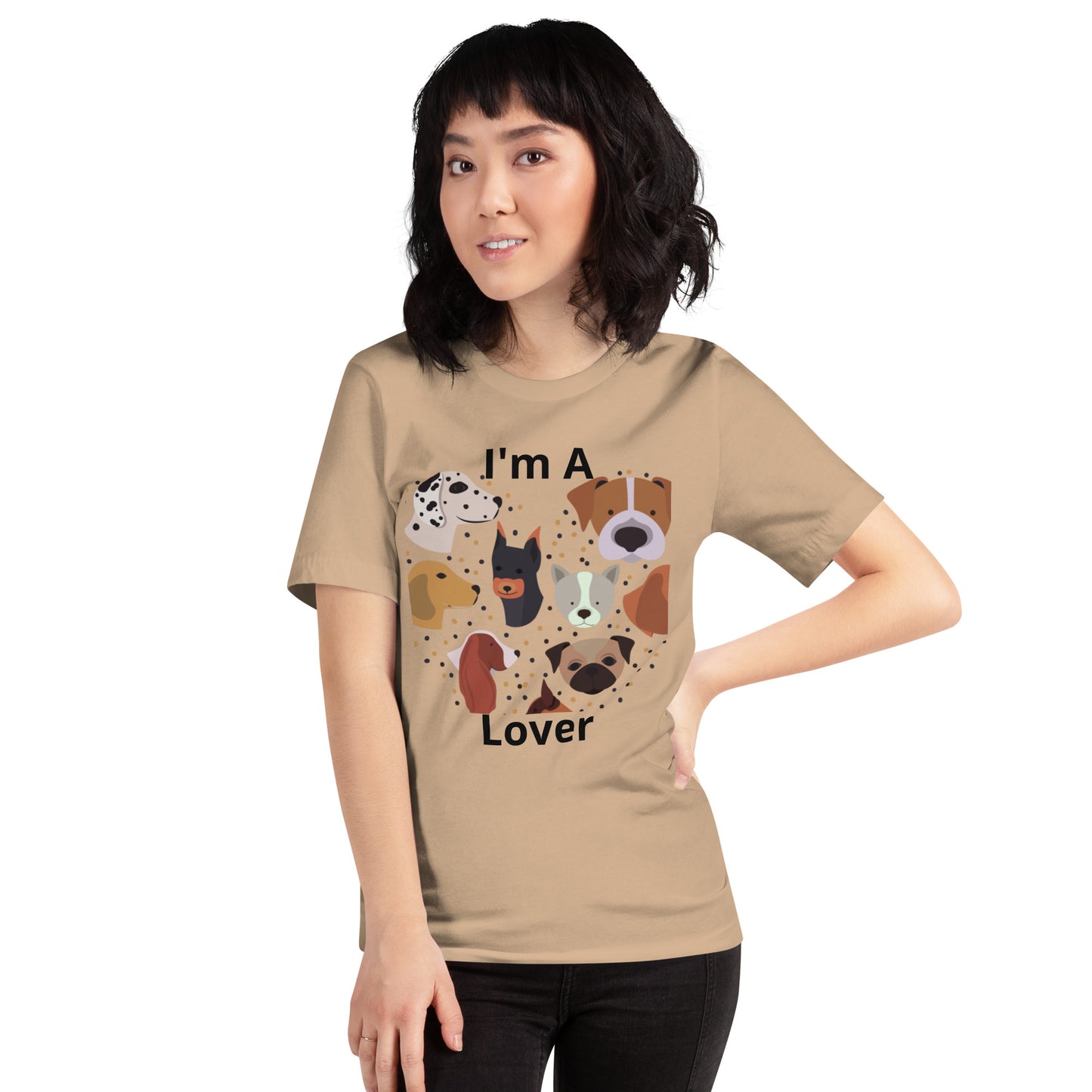 I'm A Dog Lover short sleeve Unisex t-shirt - #tag1# - #tag2# -
