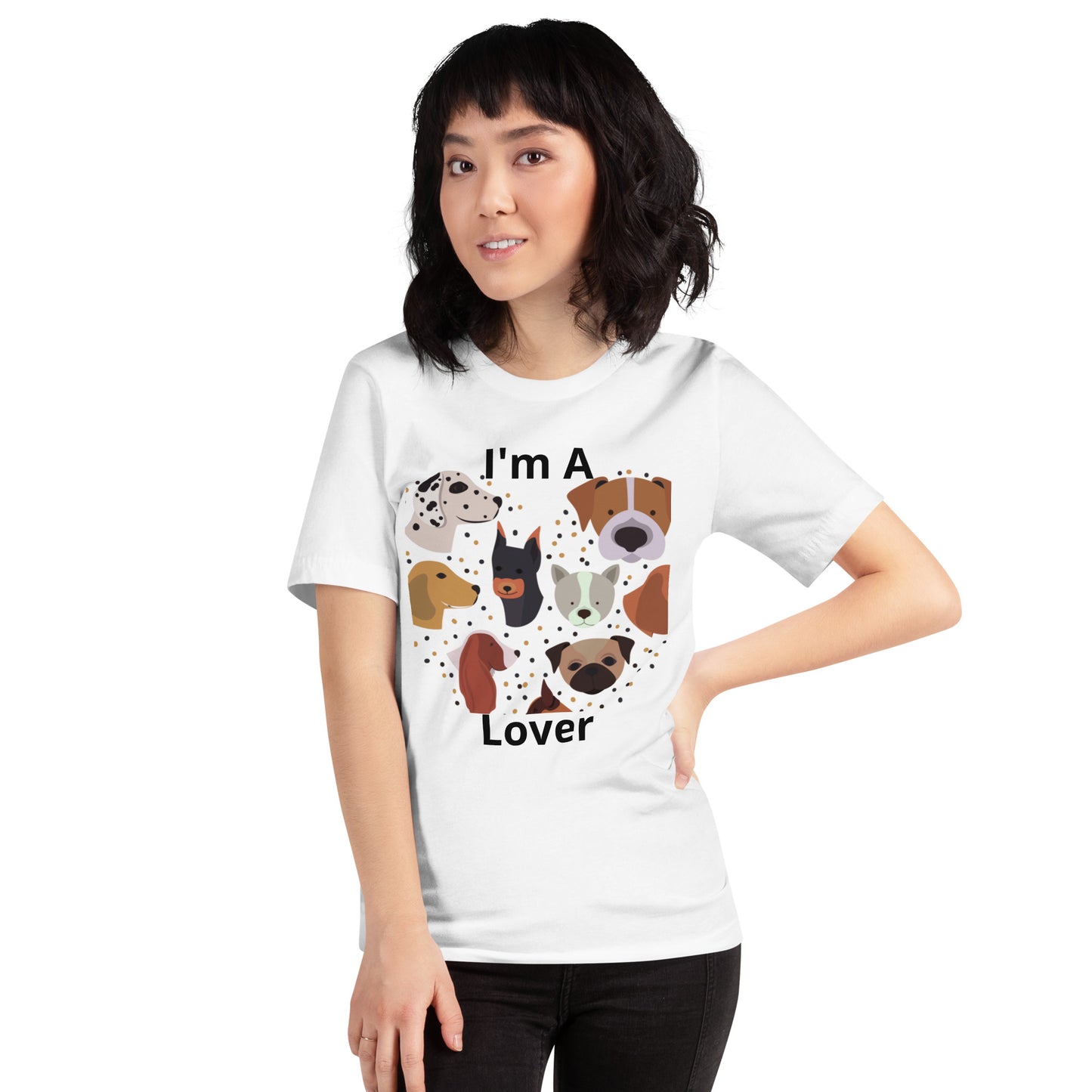 I'm A Dog Lover short sleeve Unisex t-shirt - #tag1# - #tag2# -