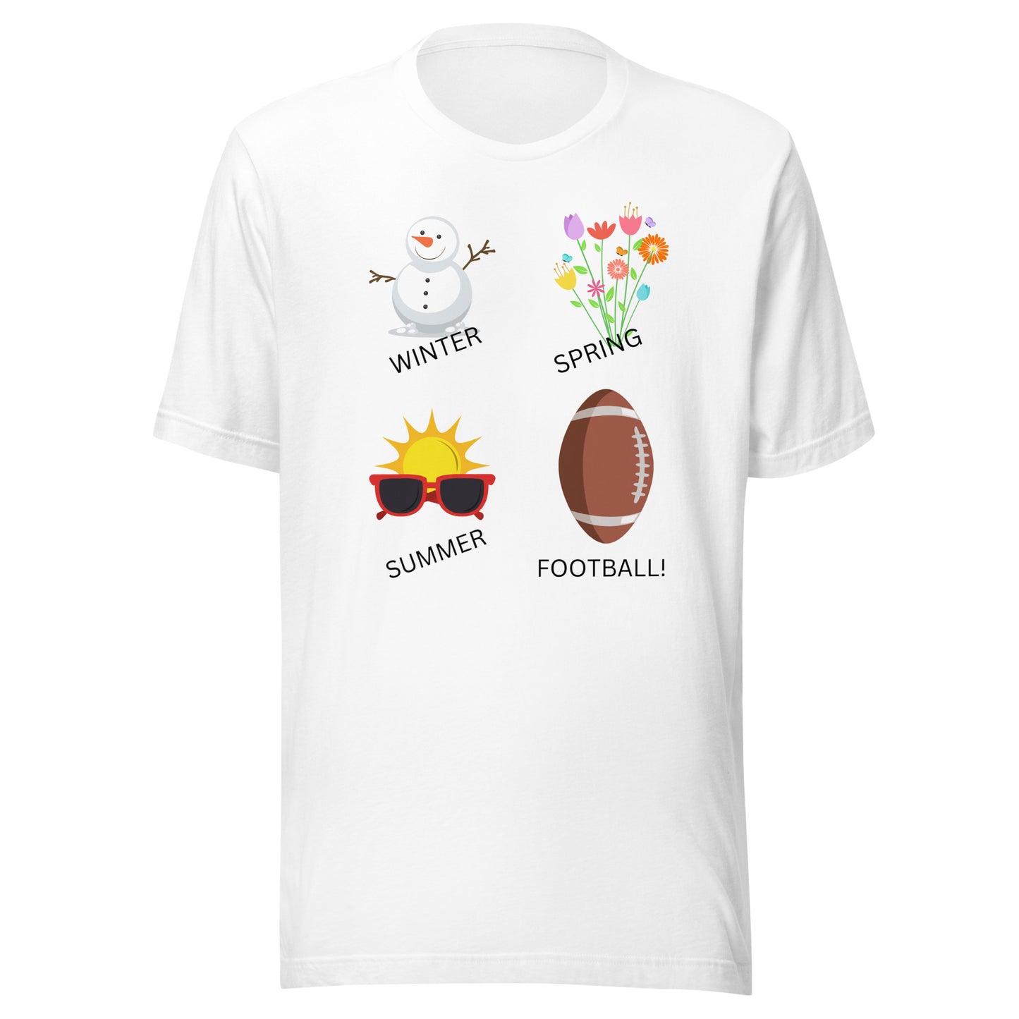 Football | Short Sleeve | Unisex T-Shirt - #tag1# - #tag2# -