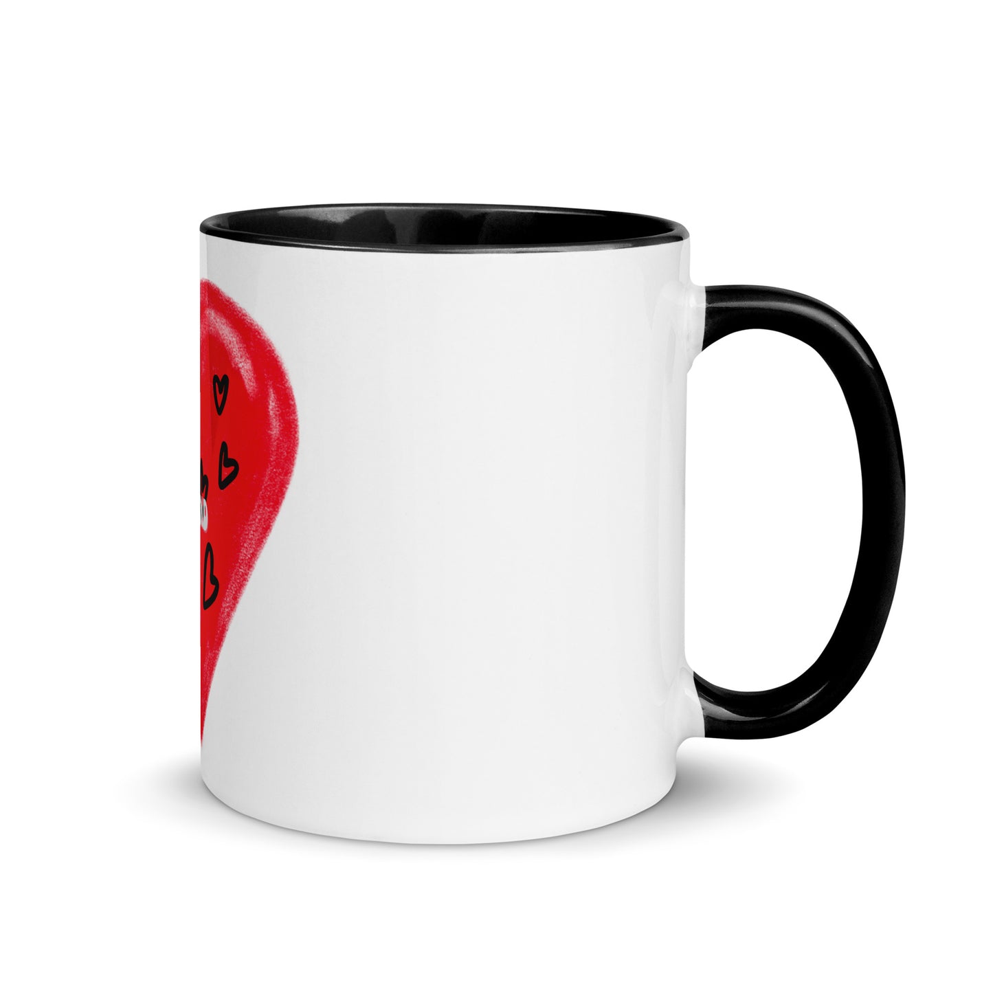 I Love My Boyfriend | Mug with Color Inside - #tag1# - #tag2# -