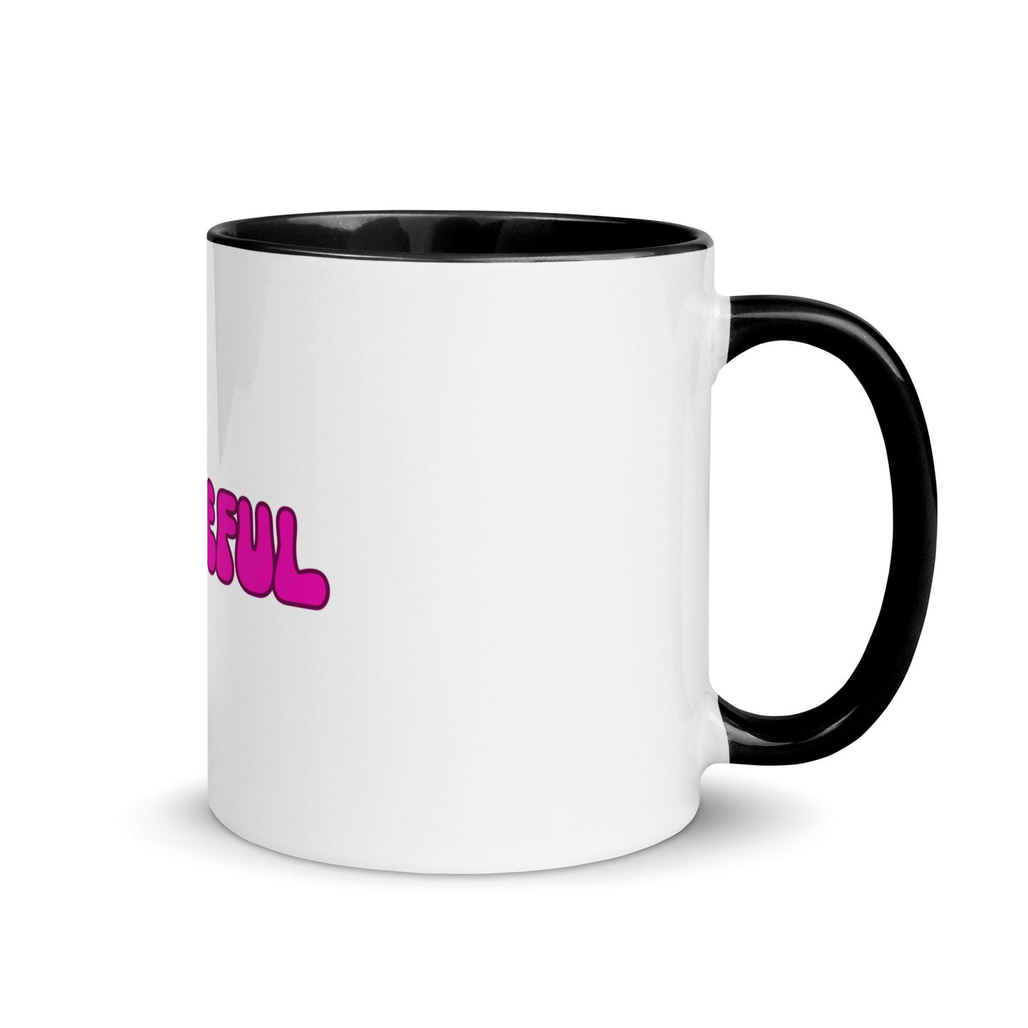 Grateful | Mug With Color Inside - #tag1# - #tag2# -