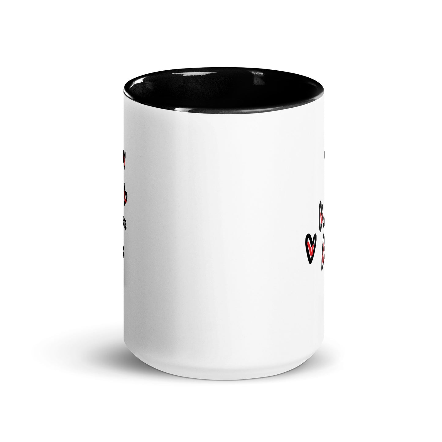 I Love Cats | Mug with Color Inside - #tag1# - #tag2# -