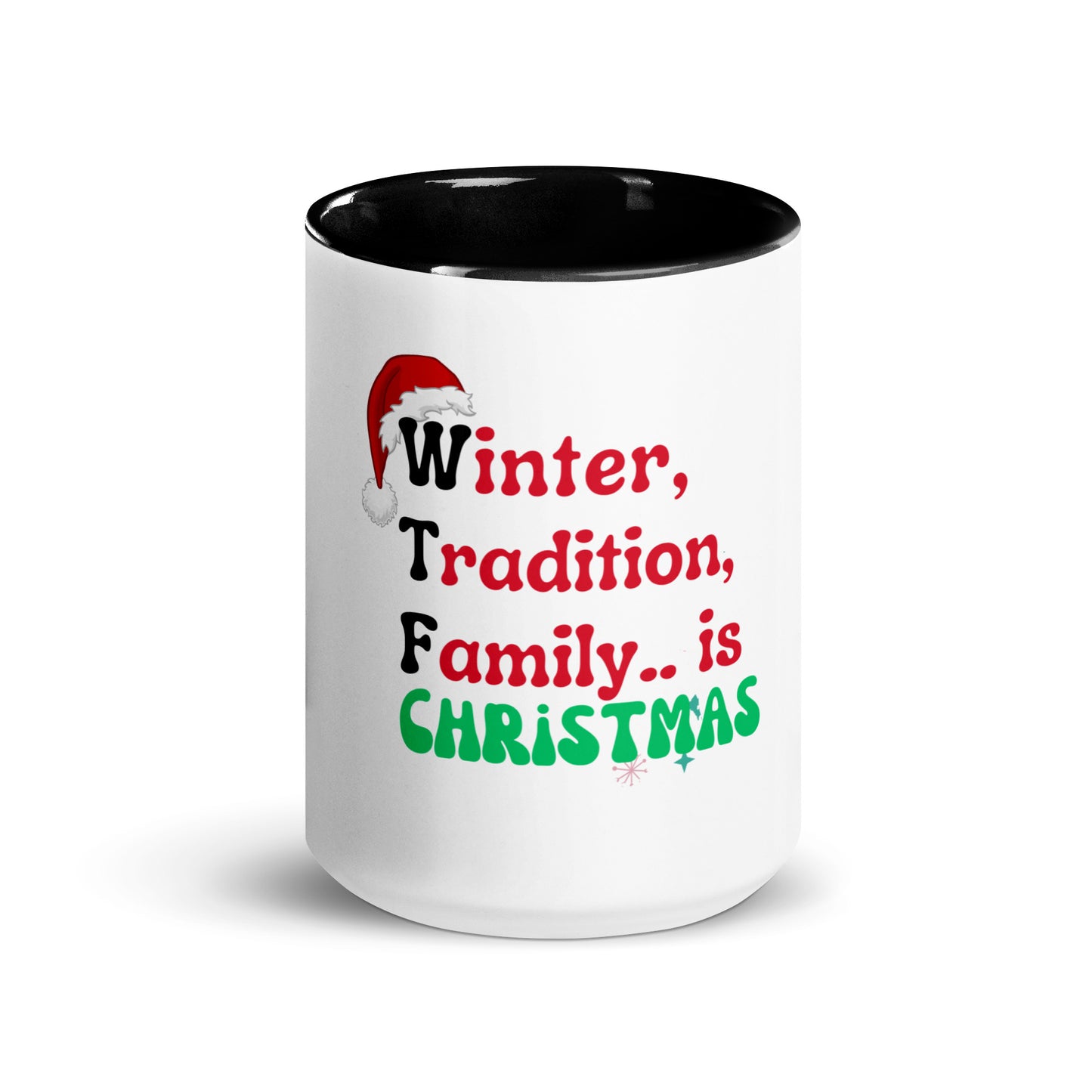 WTF | Mug with Color Inside - #tag1# - #tag2# -