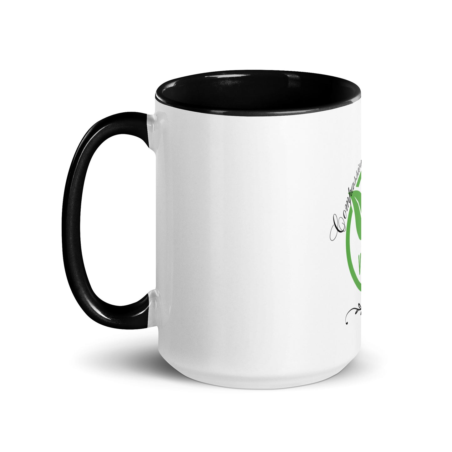 Compassion On My Plate Vegan | Mug With Color Inside - #tag1# - #tag2# -