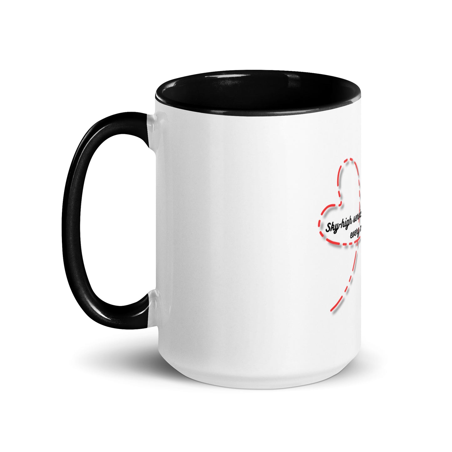 Flight Attendants/Pilots | Mug with Color Inside - #tag1# - #tag2# -