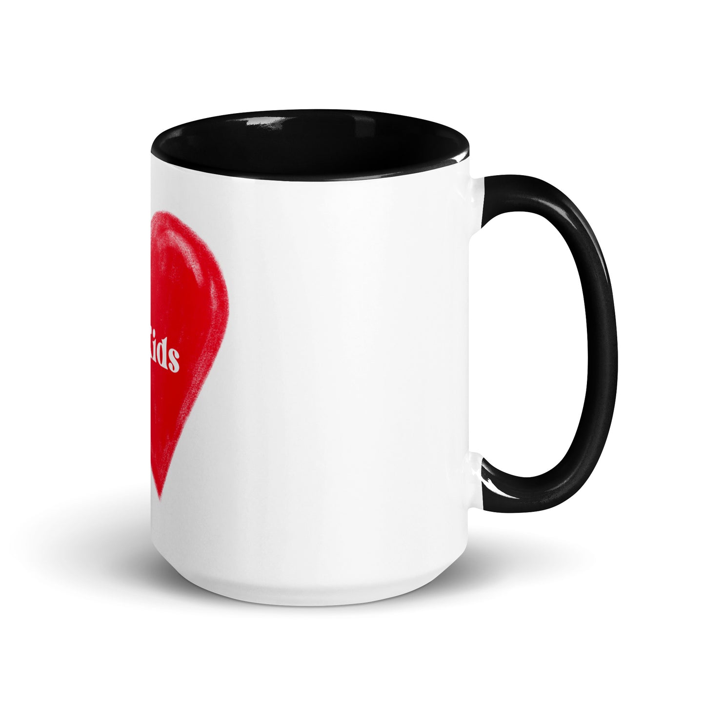 I Love My Kids | Mug With Color Inside - #tag1# - #tag2# -